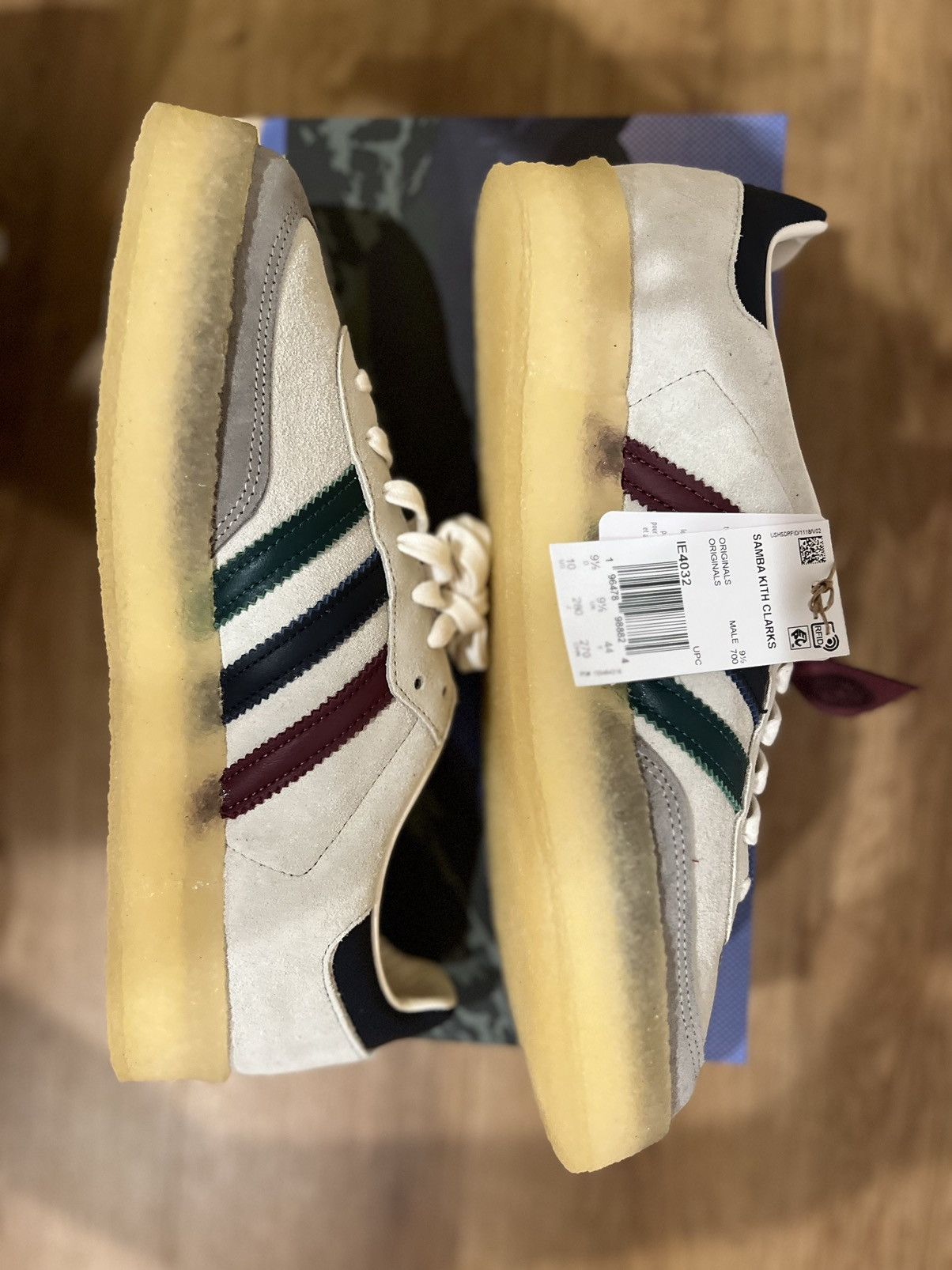 Adidas × Kith × Ronnie Fieg Kith x Clarks x Adidas Samba | Grailed 