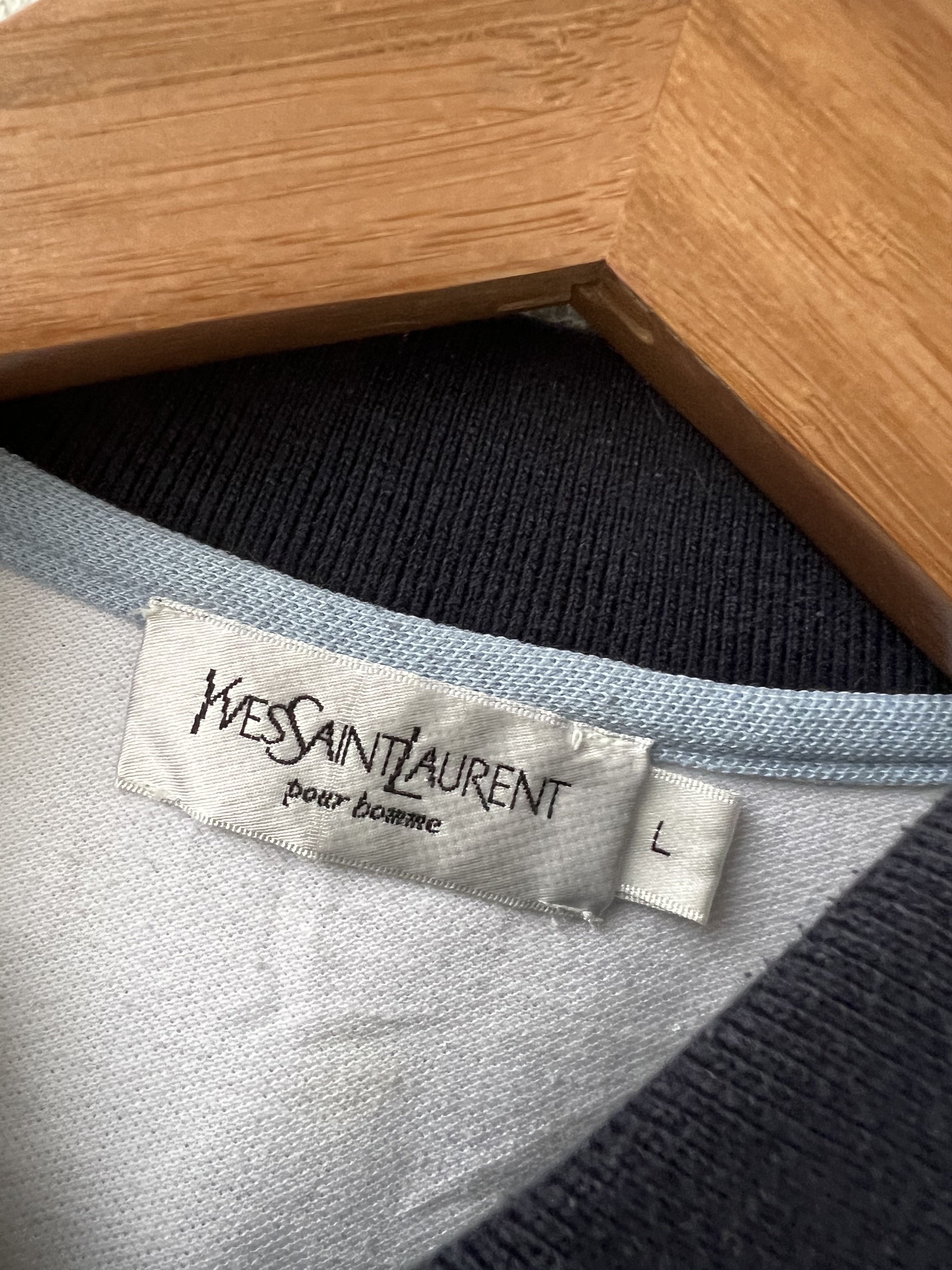 Yves Saint Laurent Yves Saint Laurent Polo Shirt L Size US L / EU 52-54 / 3 - 3 Thumbnail