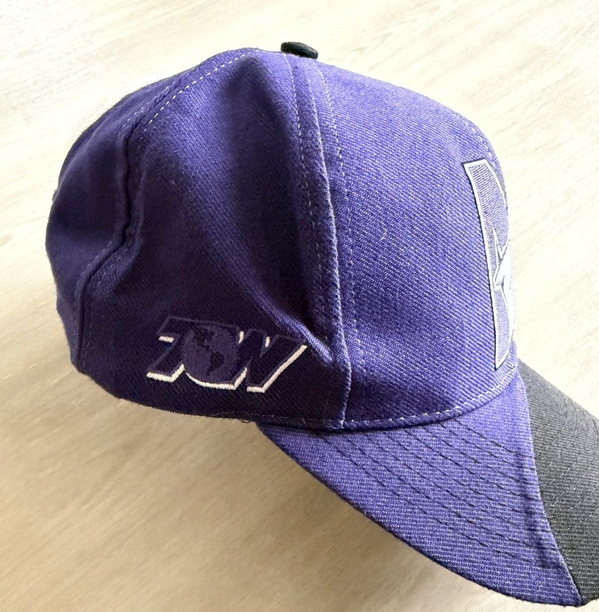Vintage Rare Vintage 90s Northwestern Wildcats TOW Snapback Hat *** Size ONE SIZE - 3 Thumbnail