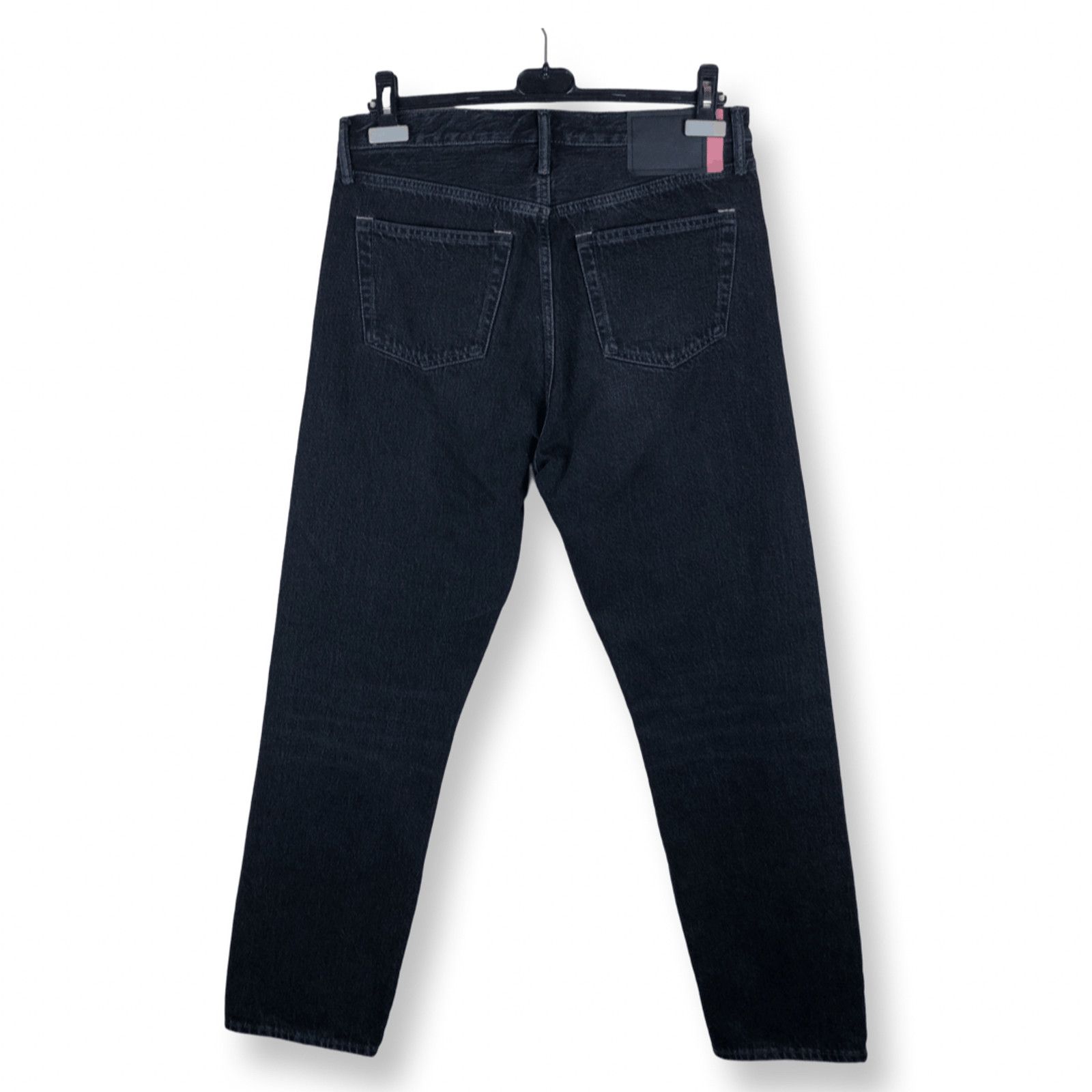 Acne Studios Acne Studios x Starter 1996 Logo Used Black Metal Jeans Size US 32 / EU 48 - 7 Thumbnail
