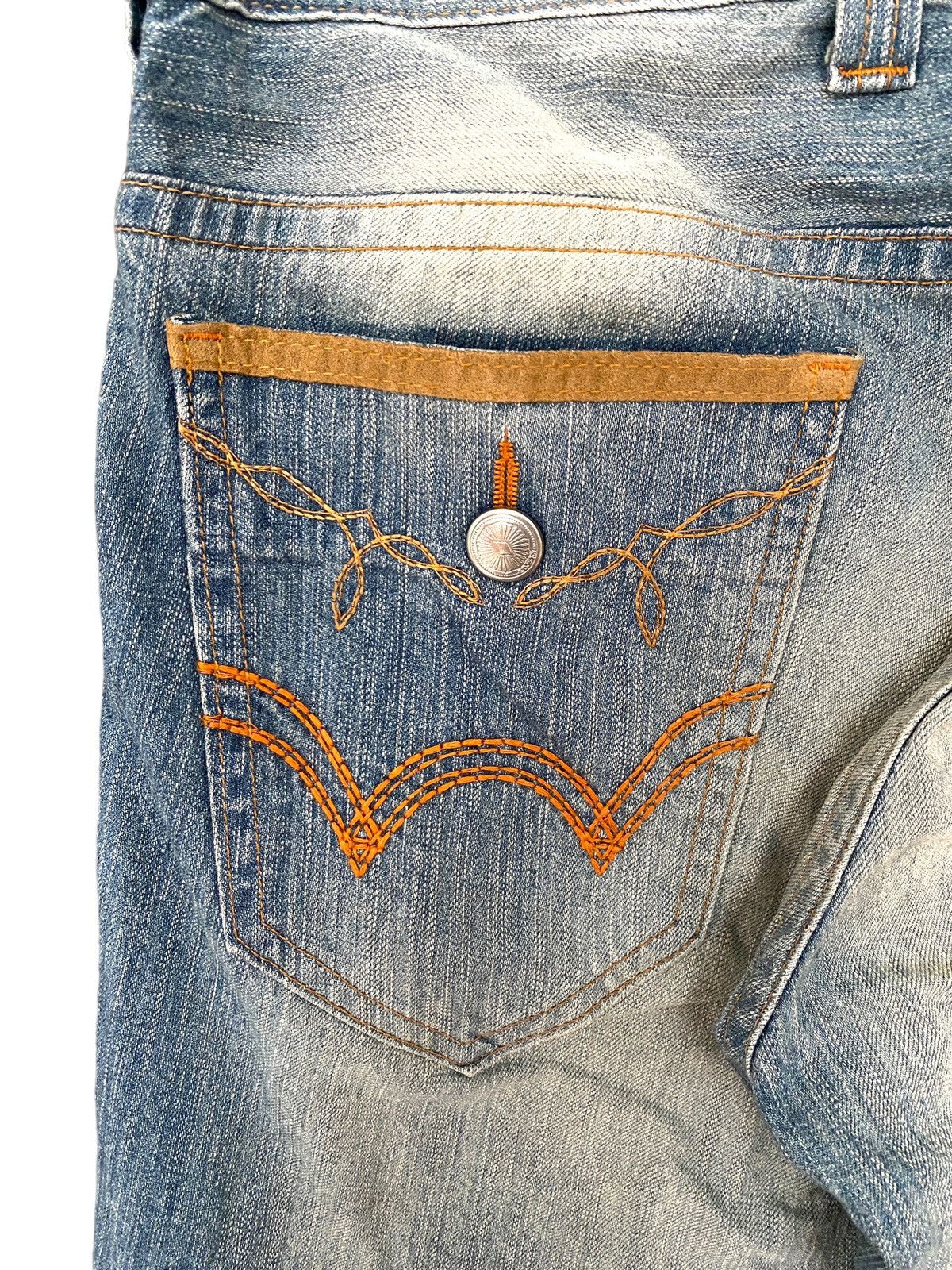 Edwin × Vintage Vintage Brand Edwin Distressed Jeans 1990s Size US 30 / EU 46 - 5 Thumbnail