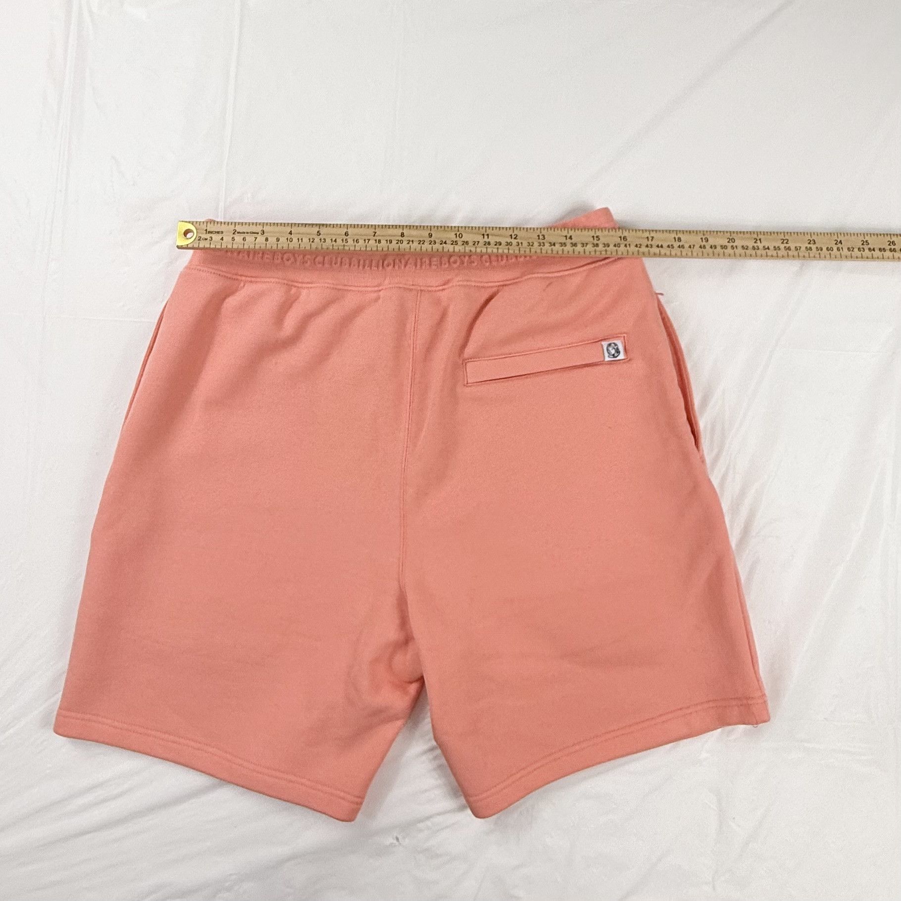 Billionaire Boys Club Billionaire Boys Club Mens Salmon Pink Cotton Sweat Shorts Size US 32 / EU 48 - 4 Thumbnail