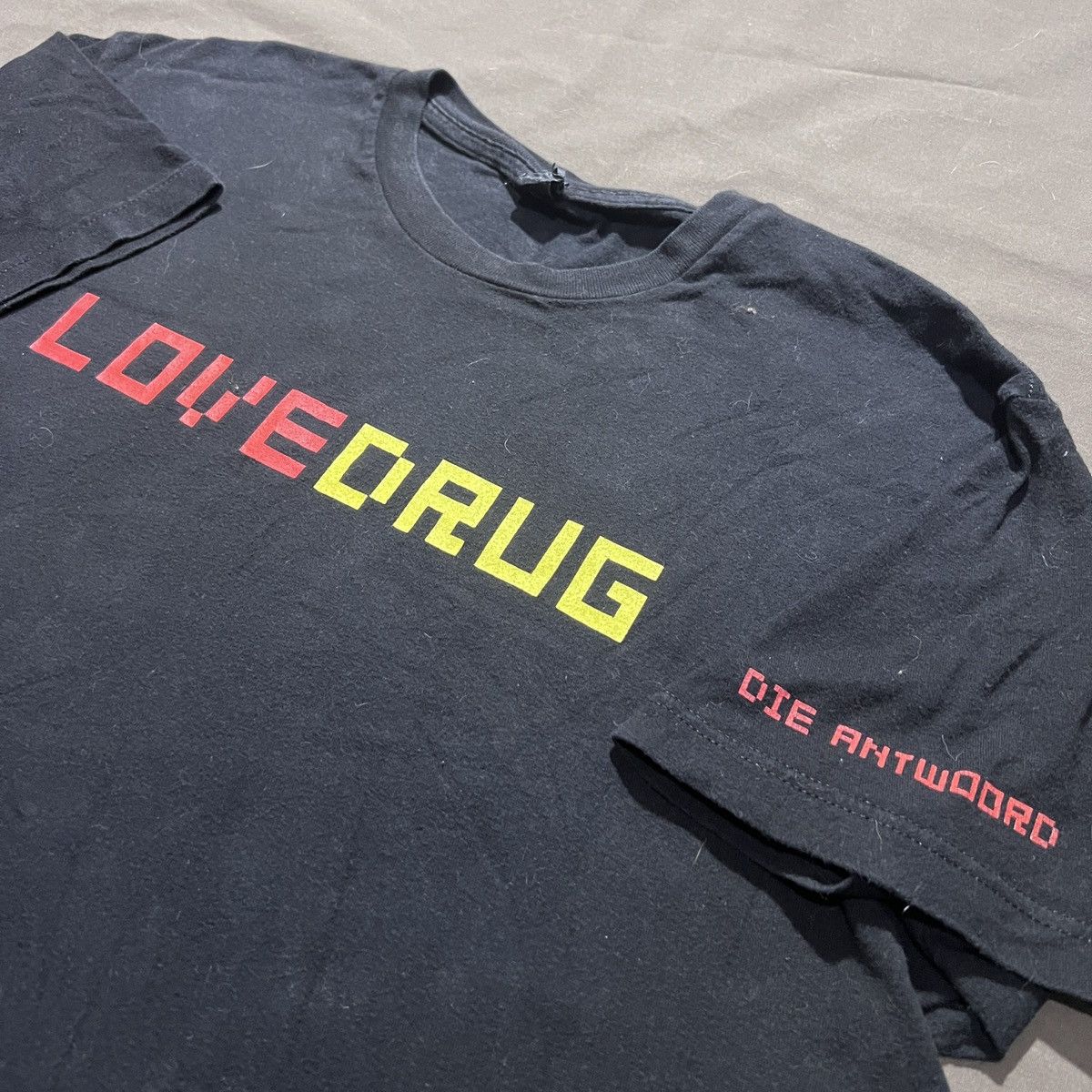 Band Tees Die Antwoord LOVE DRUG Tour 2017 Tee Hiphop Rap-rave Size US L / EU 52-54 / 3 - 1 Thumbnail