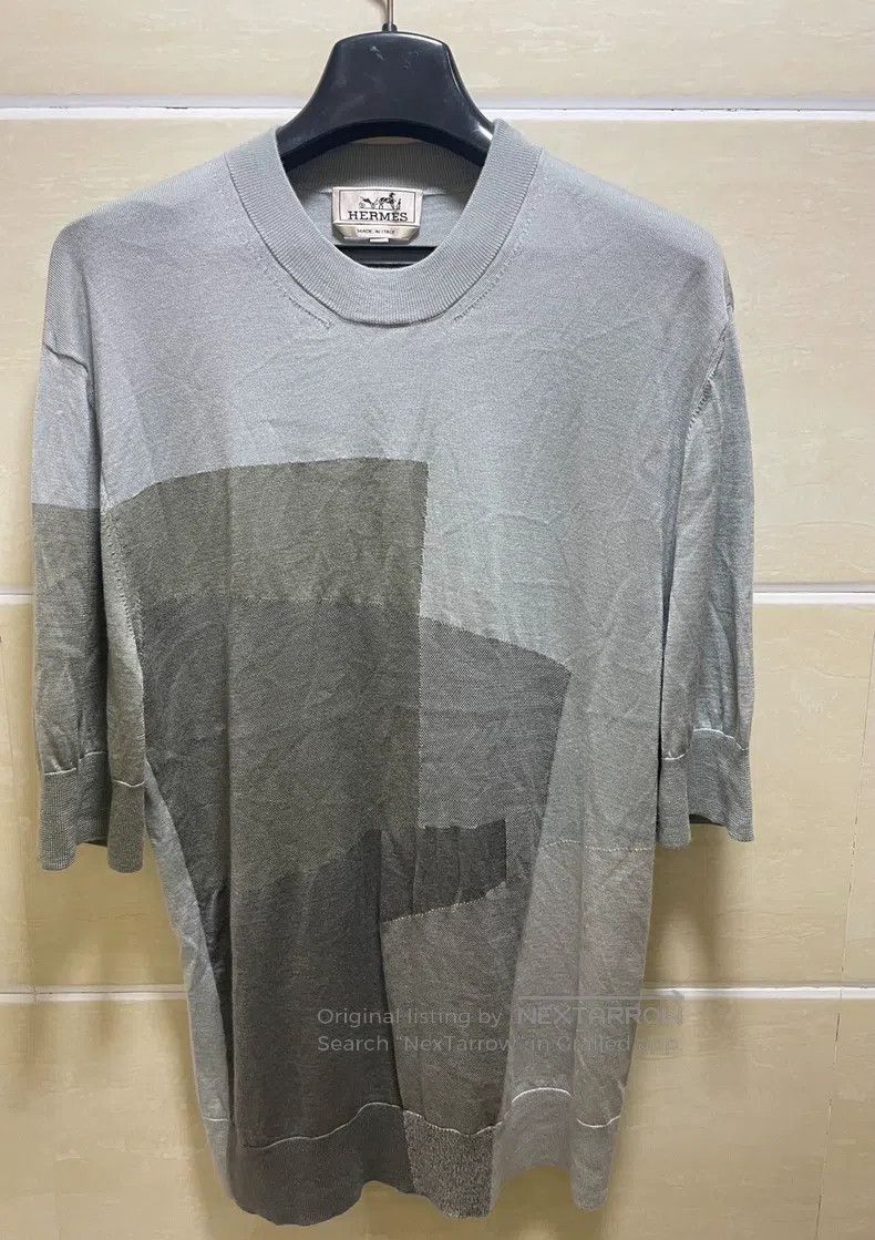 Hermes Hermes Short-sleeve knitwear Size US M / EU 48-50 / 2 - 1 Thumbnail