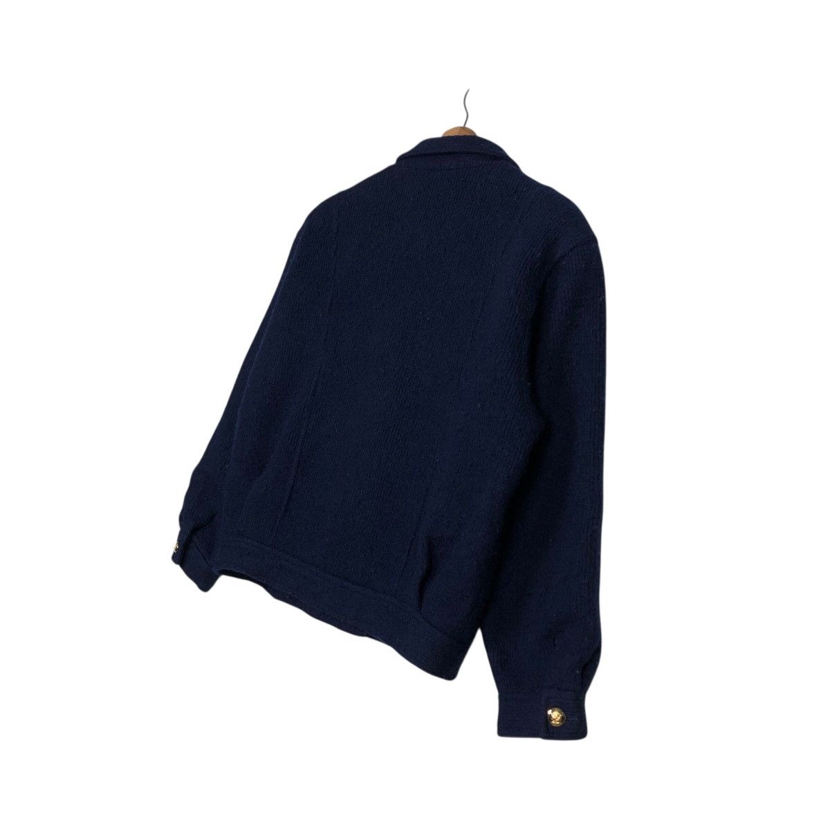 Japanese Brand 📌Vintage Bomber Jacket Double Collar Ascot Issey Miyake Size US M / EU 48-50 / 2 - 11 Thumbnail