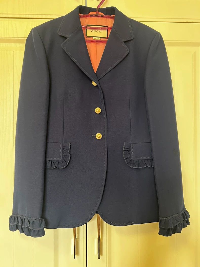 Gucci Gucci Dark blue suit 2502-Nextarrow Size 42R - 1 Thumbnail