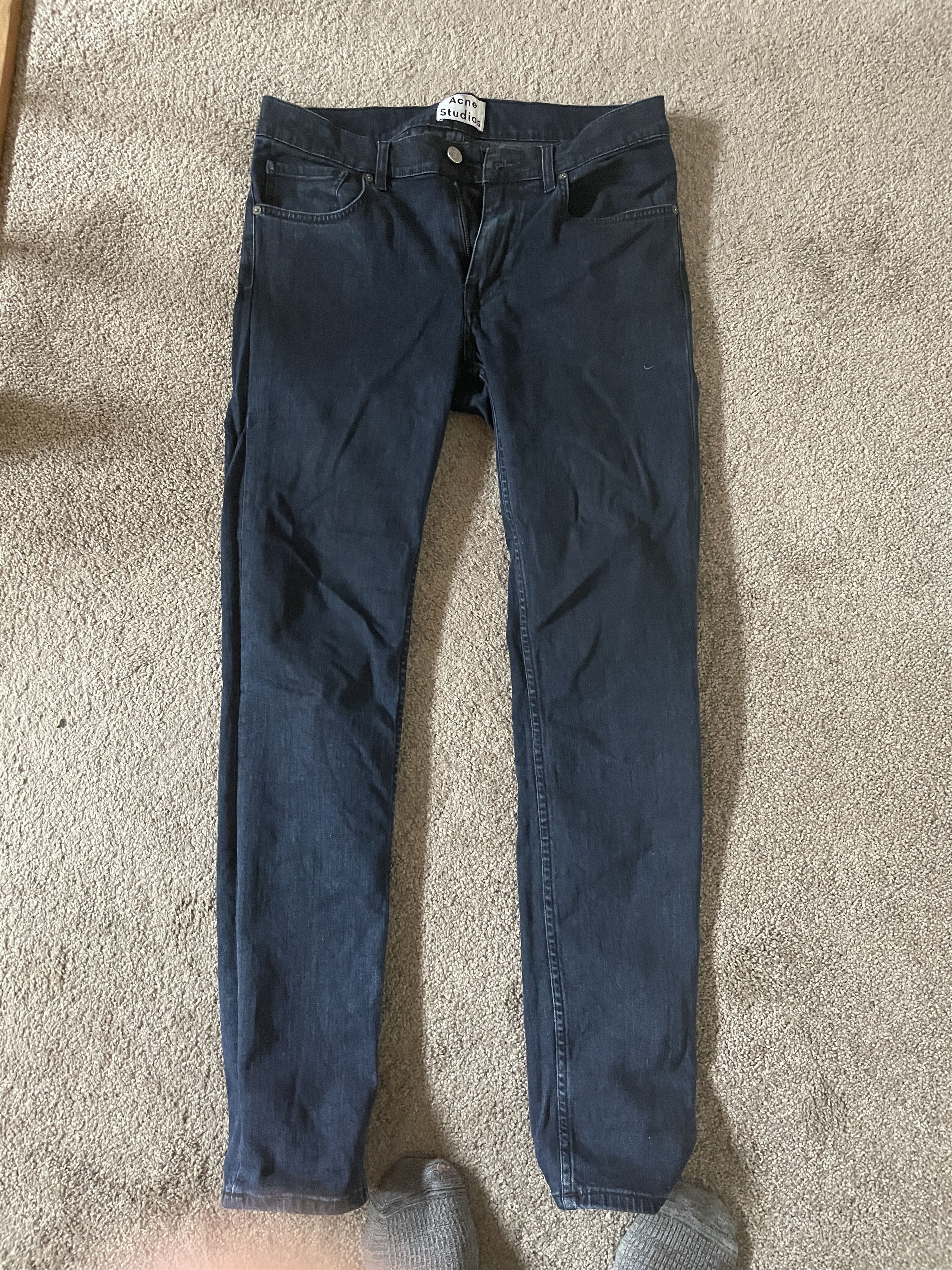 Acne Studio denim - ACE in blue/black