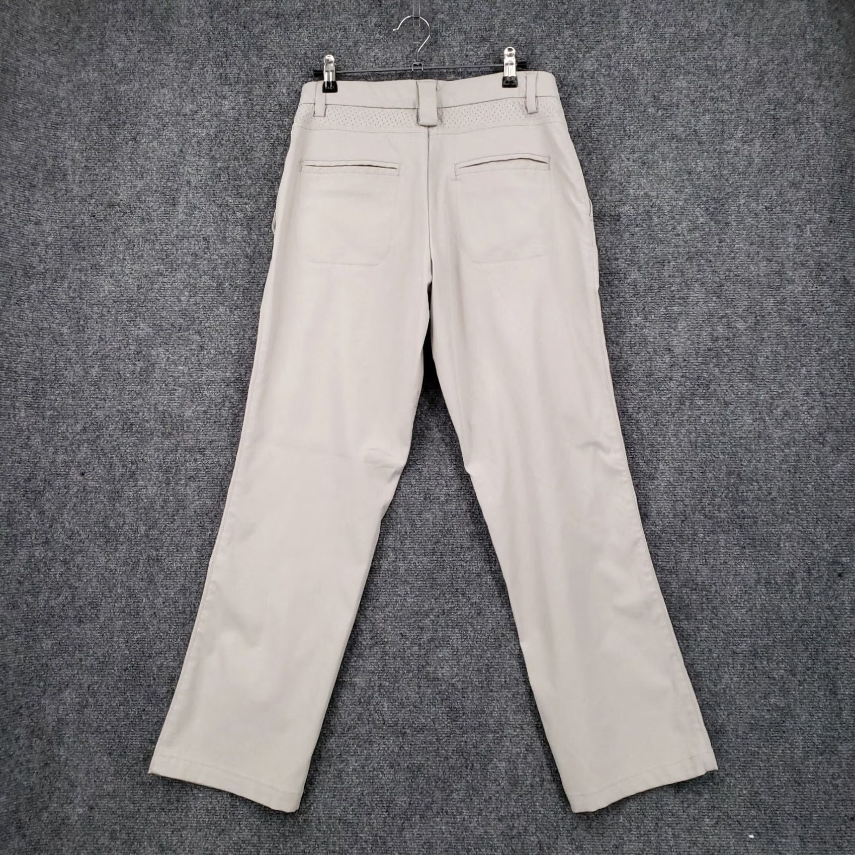 Lee Lee Mens Pants 30x30 Beige Golf Performance Stretch Straight Leg Size US 30 / EU 46 - 2 Thumbnail