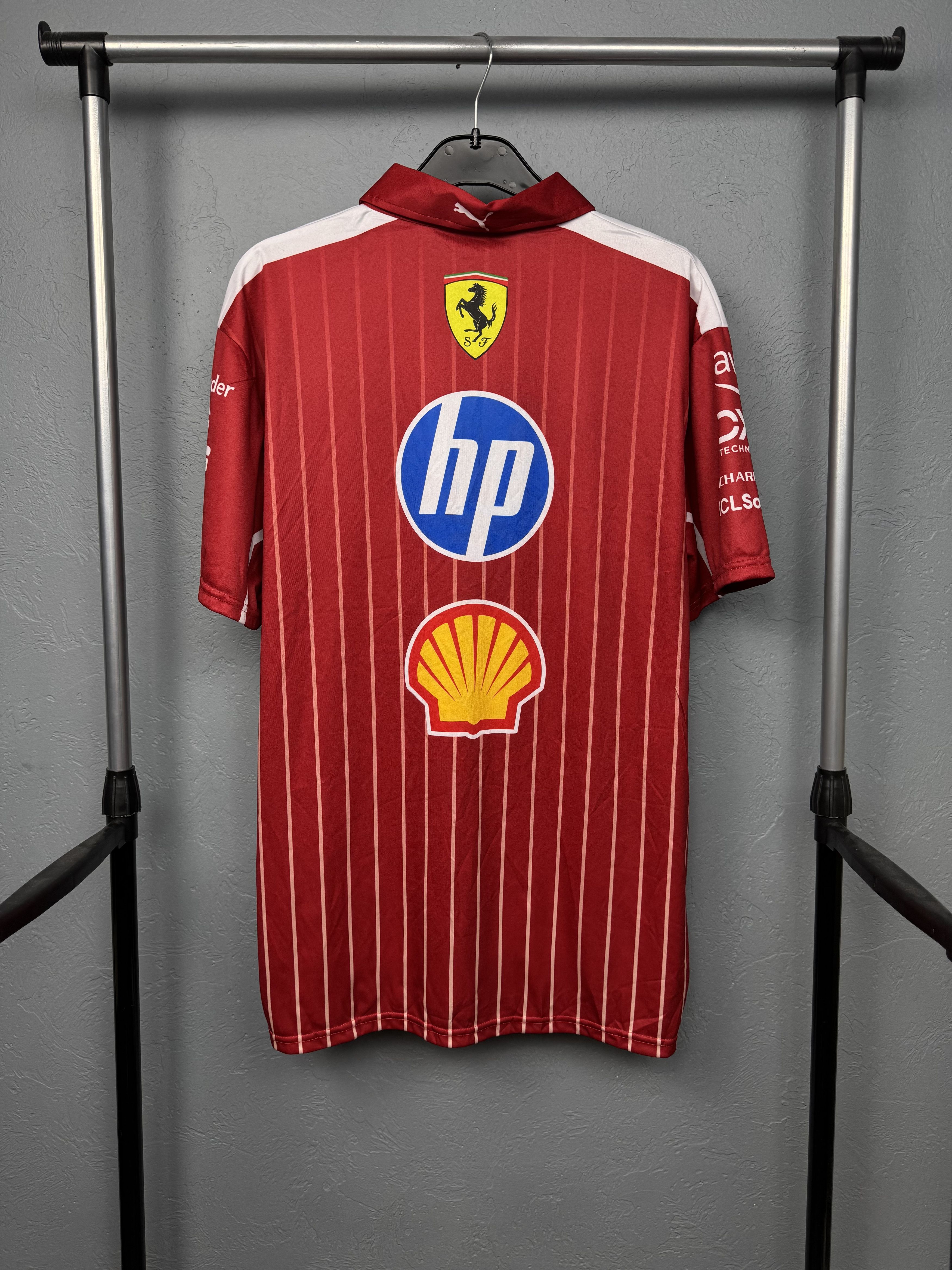 Ferrari Ferrari Racing Team Mens Polo Shirt Tee HP Shell Size US XL / EU 56 / 4 - 6 Thumbnail