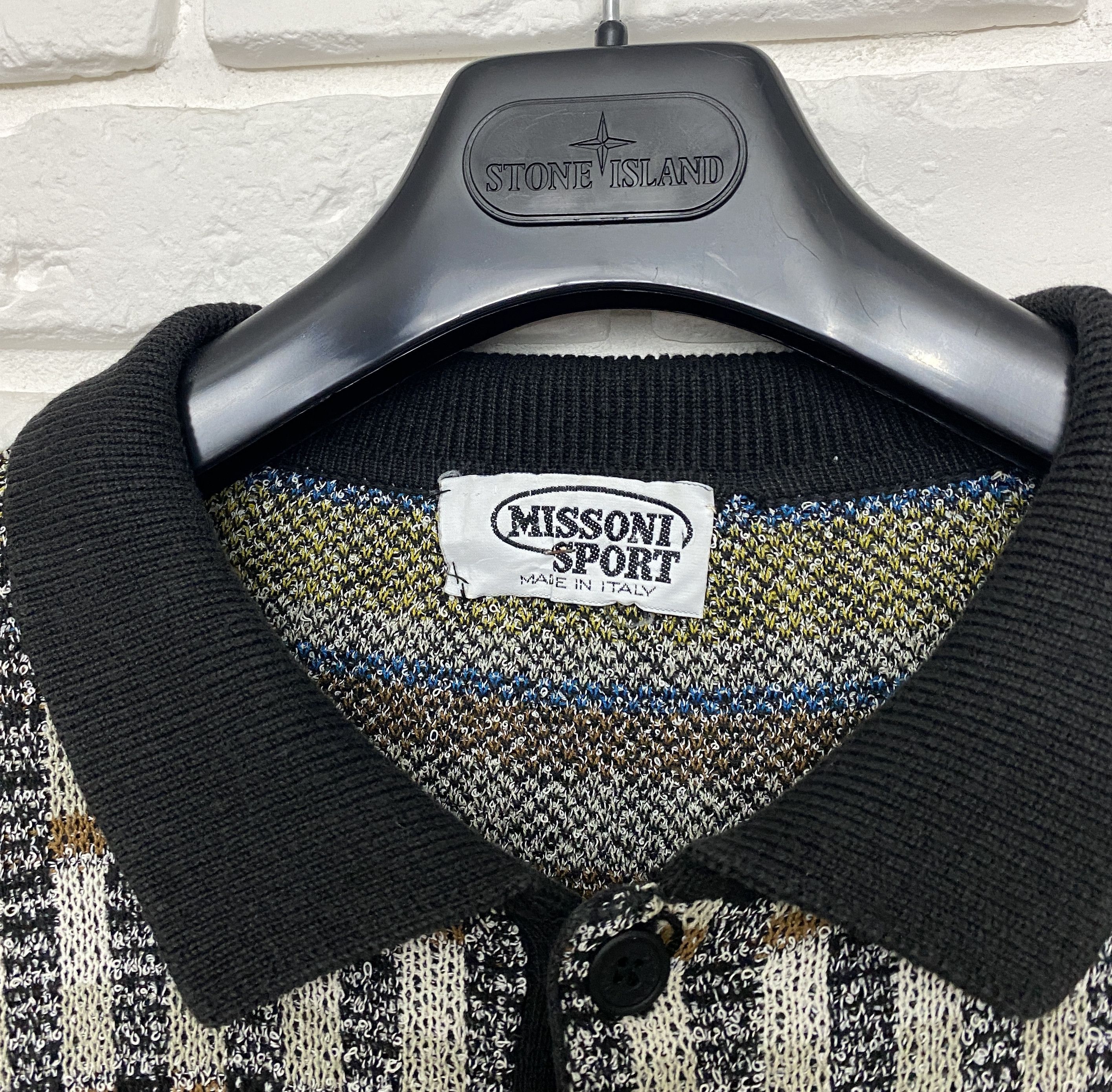 Missoni Missoni Sport Sweater Jumper Collared Multicolor Size L Size US L / EU 52-54 / 3 - 2 Thumbnail