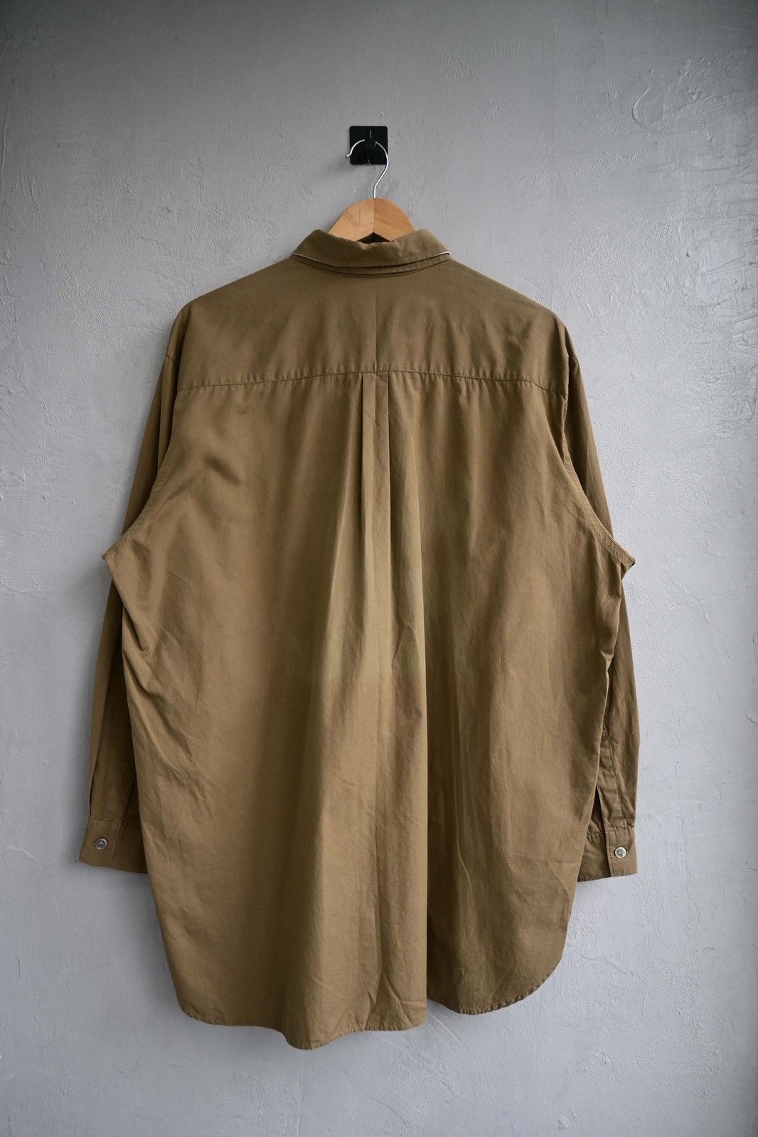 Yohji Yamamoto Yohji Yamamoto Pour Homme 90s 3 collars oversized shirt Size US M / EU 48-50 / 2 - 9 Thumbnail