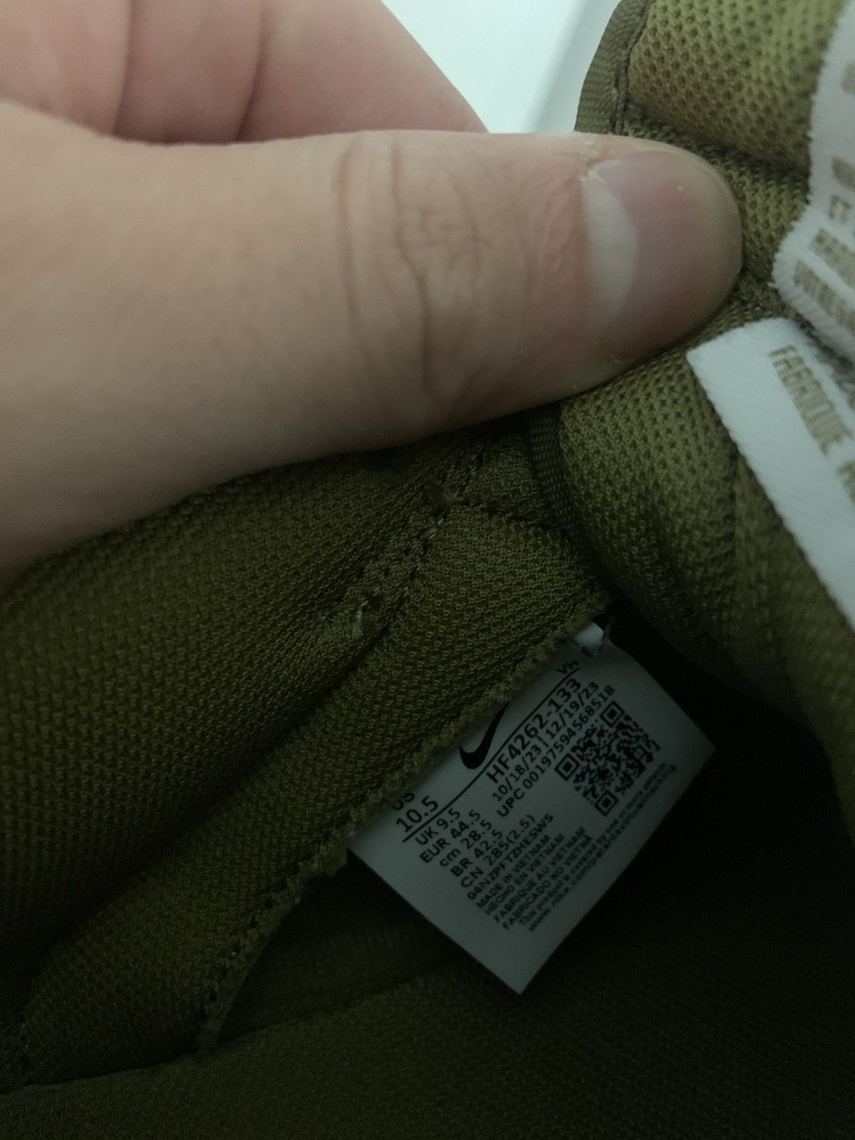 Nike Nike Dunk Low Khaki trainers since 72 Size US 10.5 / EU 43-44 - 6 Thumbnail