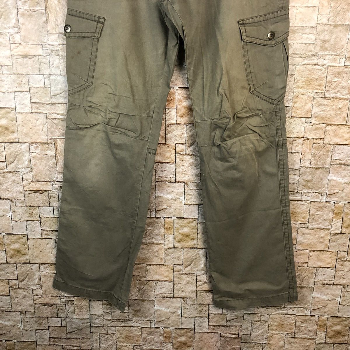 Japanese Brand Japanese Brand Green Cargo Multipocket Pants #A1027 Size US 32 / EU 48 - 7 Thumbnail