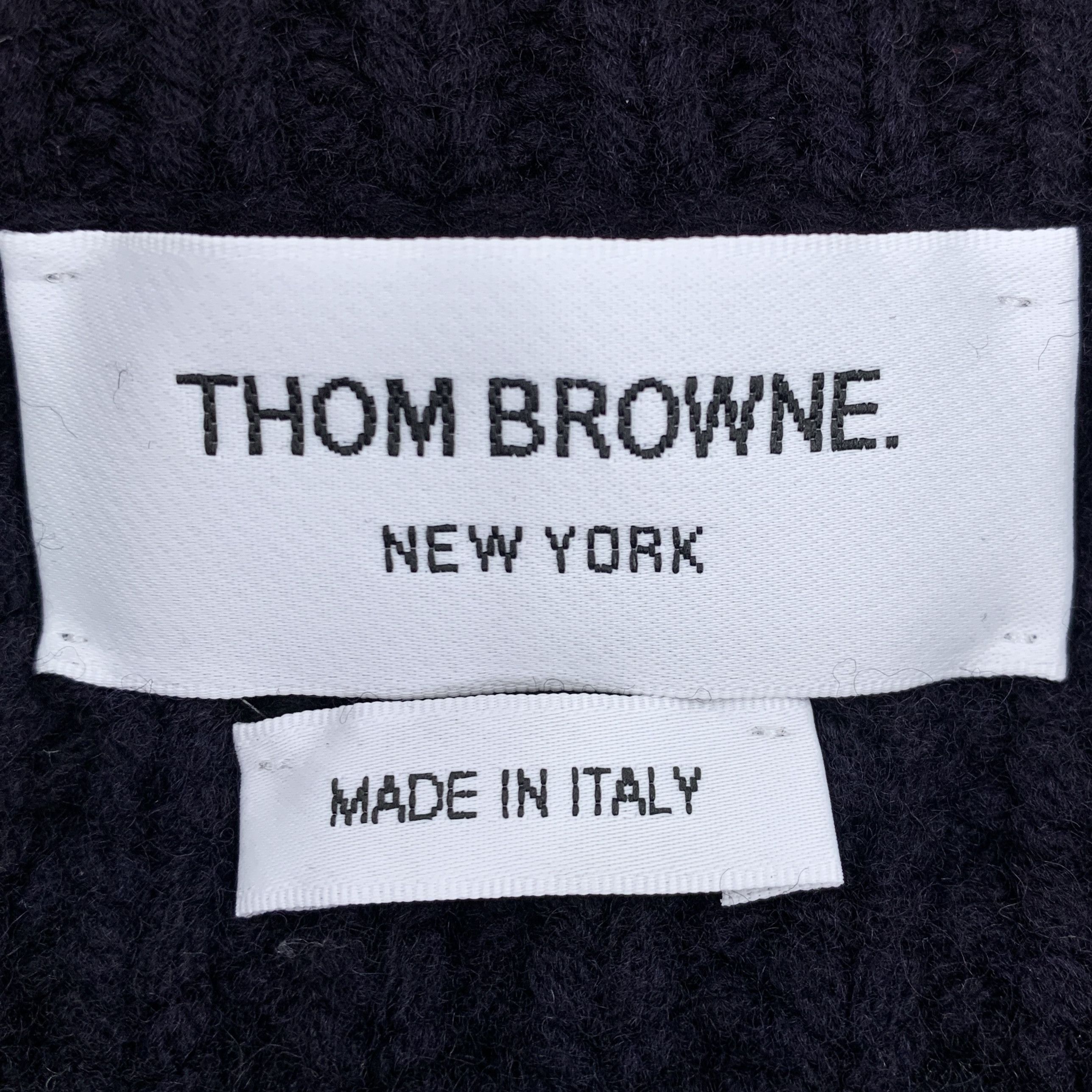 Thom Browne Thom Browne Wool Knit Sweater Deep Blue (Size M) Size US M / EU 48-50 / 2 - 2 Thumbnail