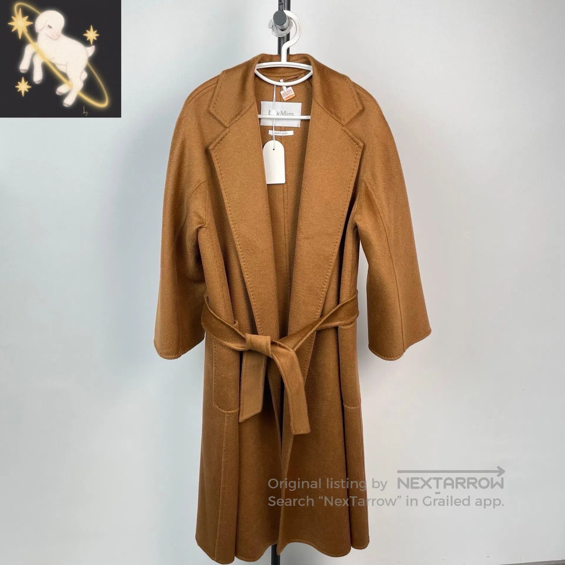 Max Mara Max Mara Caramel Labbro long cashmere coat| Size 4XL / US 24-26 - 1 Thumbnail