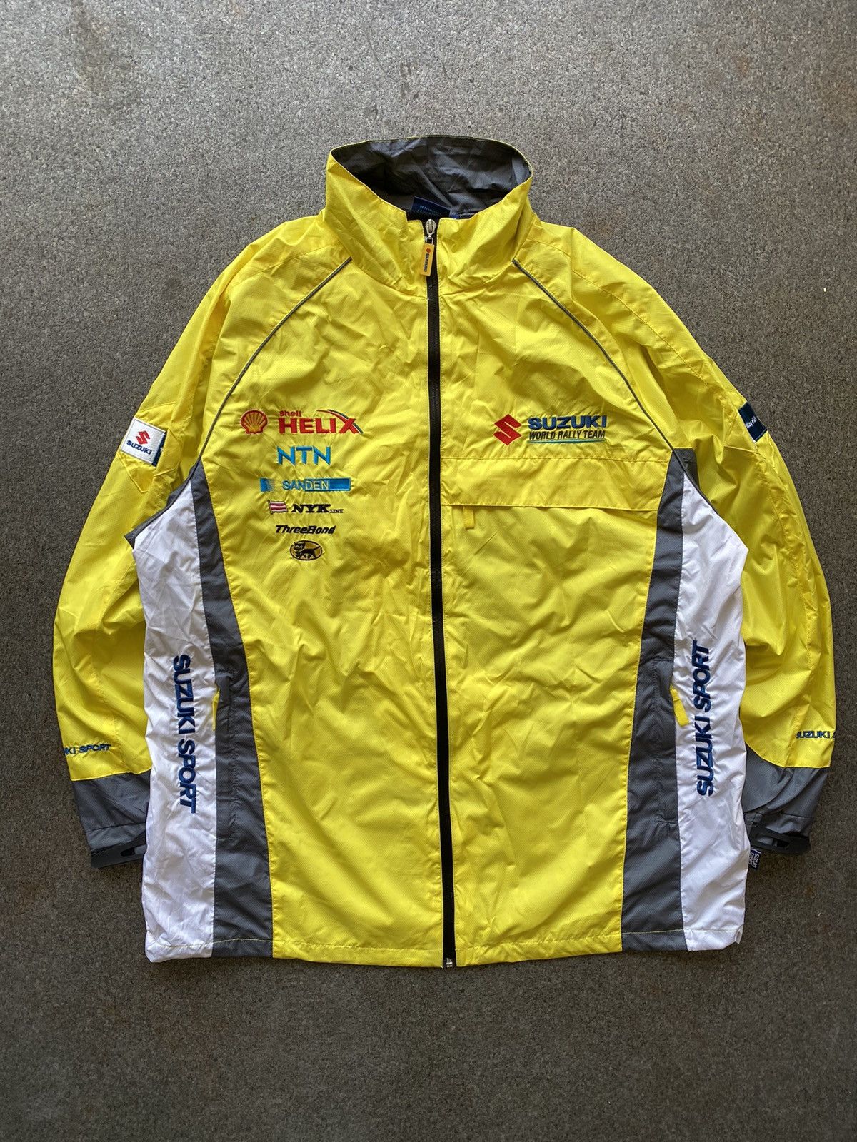 NASCAR Suzuki Team Racing Windbreaker Moto Jacket Size US XXL / EU 58 / 5 - 1 Thumbnail