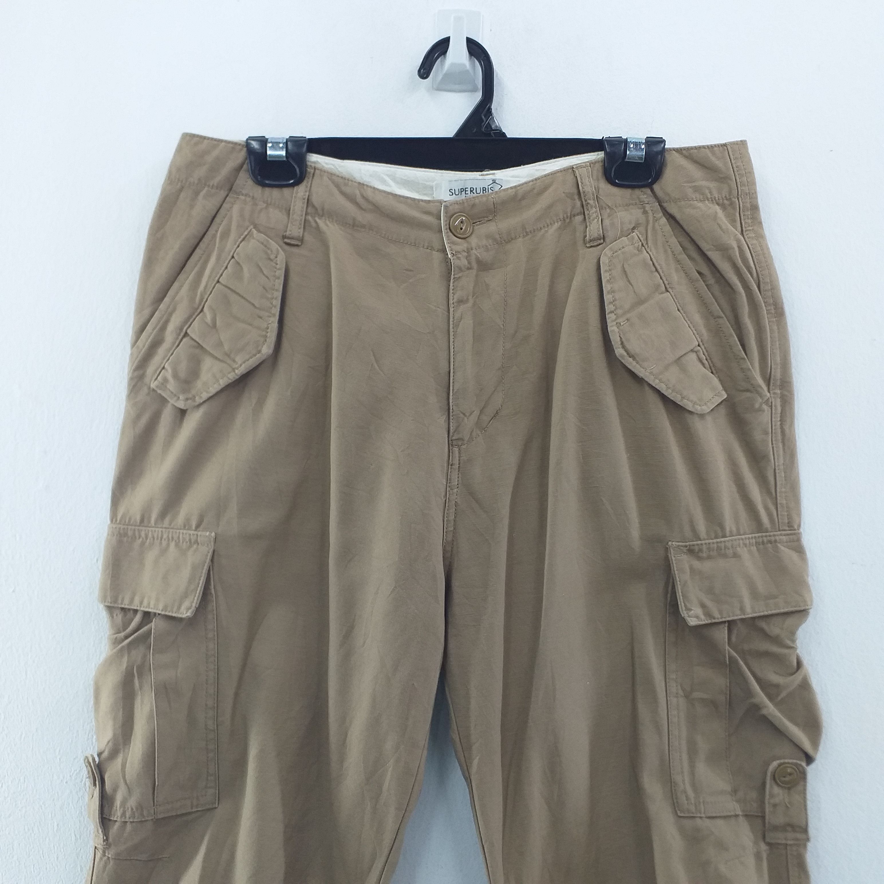 Japanese Brand Valletta Japanese Brand Cargo Pockets Pants -CP039 Size US 32 / EU 48 - 3 Thumbnail