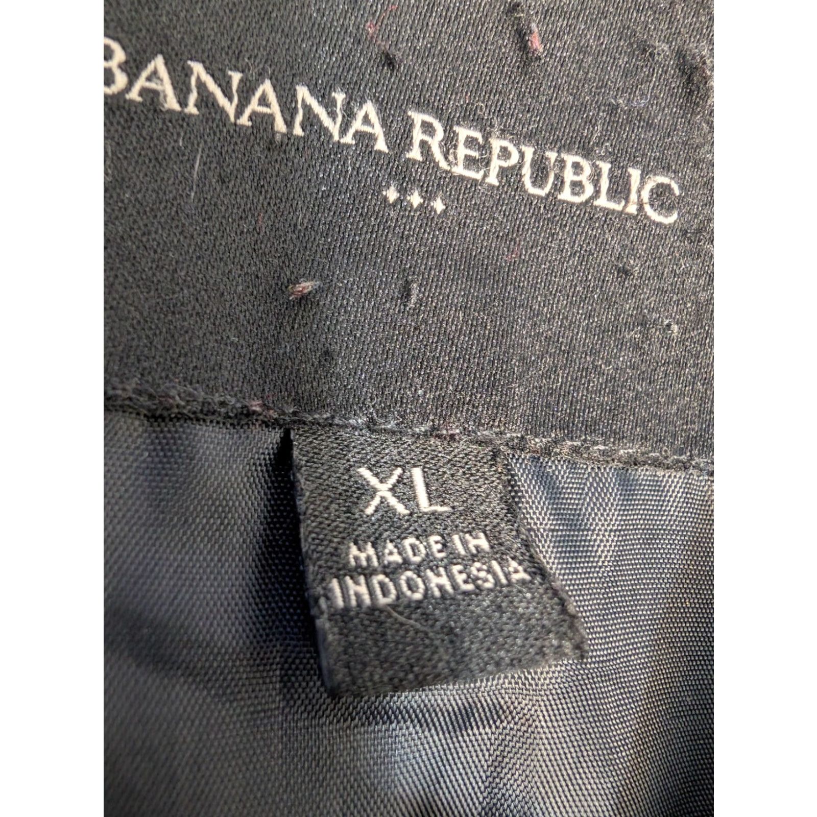 Banana Republic VINTAGE Banana Republic Jacket Shacket Mens XL Snap Zip Up Field Black Coat Pockets Size US XL / EU 56 / 4 - 2 Thumbnail