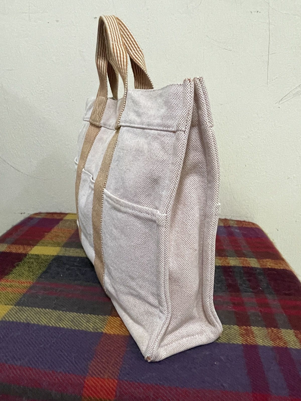 Hermes Hermes New Fool Toe MM Tote Bag Hand Orange Size ONE SIZE - 7 Thumbnail