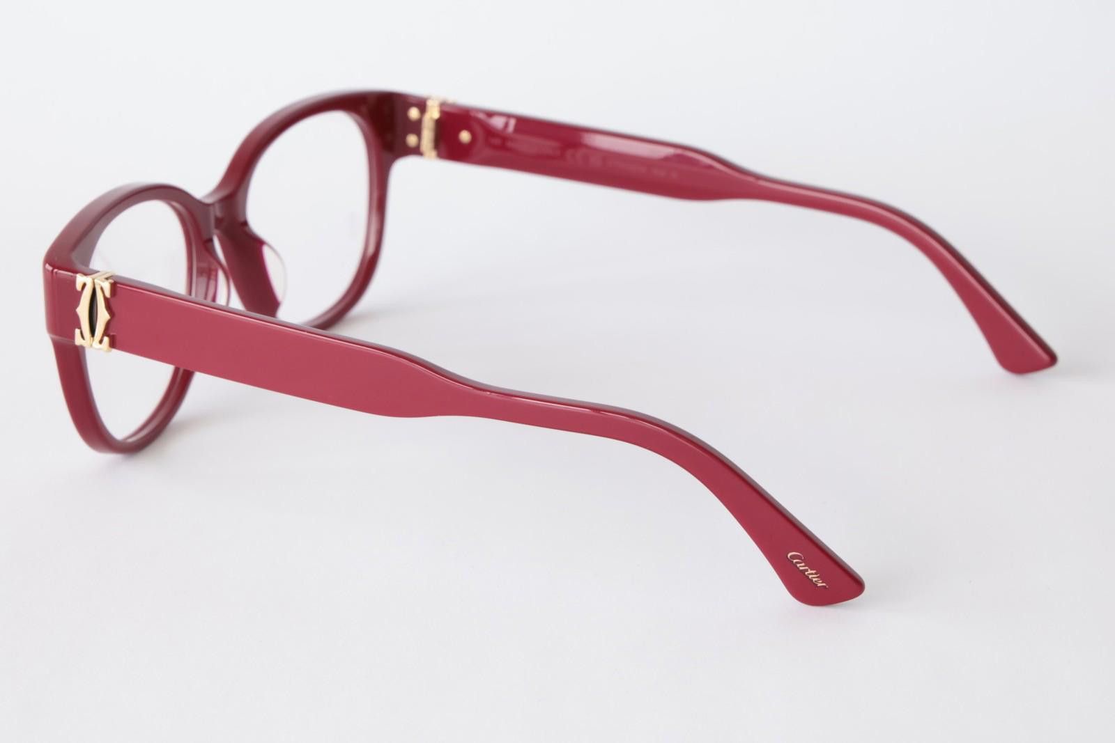 Cartier New Cartier eyewear optical eyeglasses CT0452OA 004 red Size ONE SIZE - 5 Thumbnail