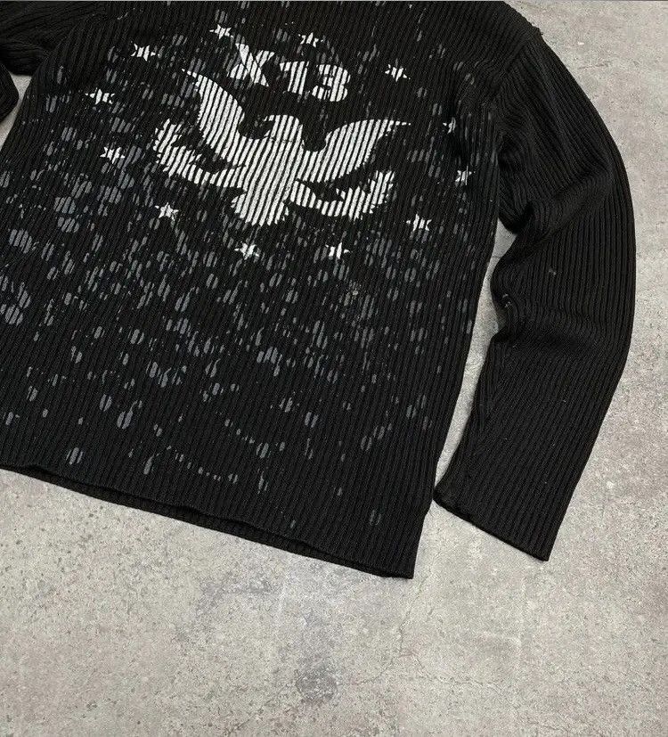 Diesel Vintage Avant Garde Style Striped Sweater Faded Knitted Y2K Size US M / EU 48-50 / 2 - 7 Thumbnail