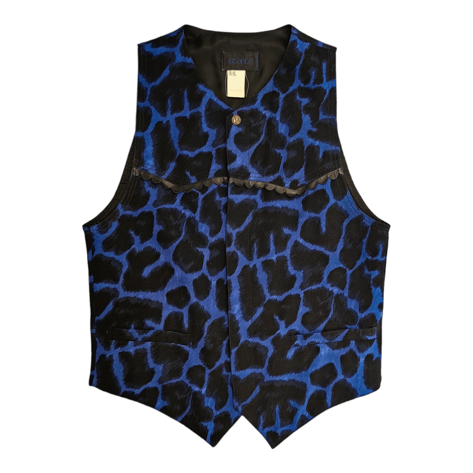 Istante by Gianni Versace Vest Giraffe Print