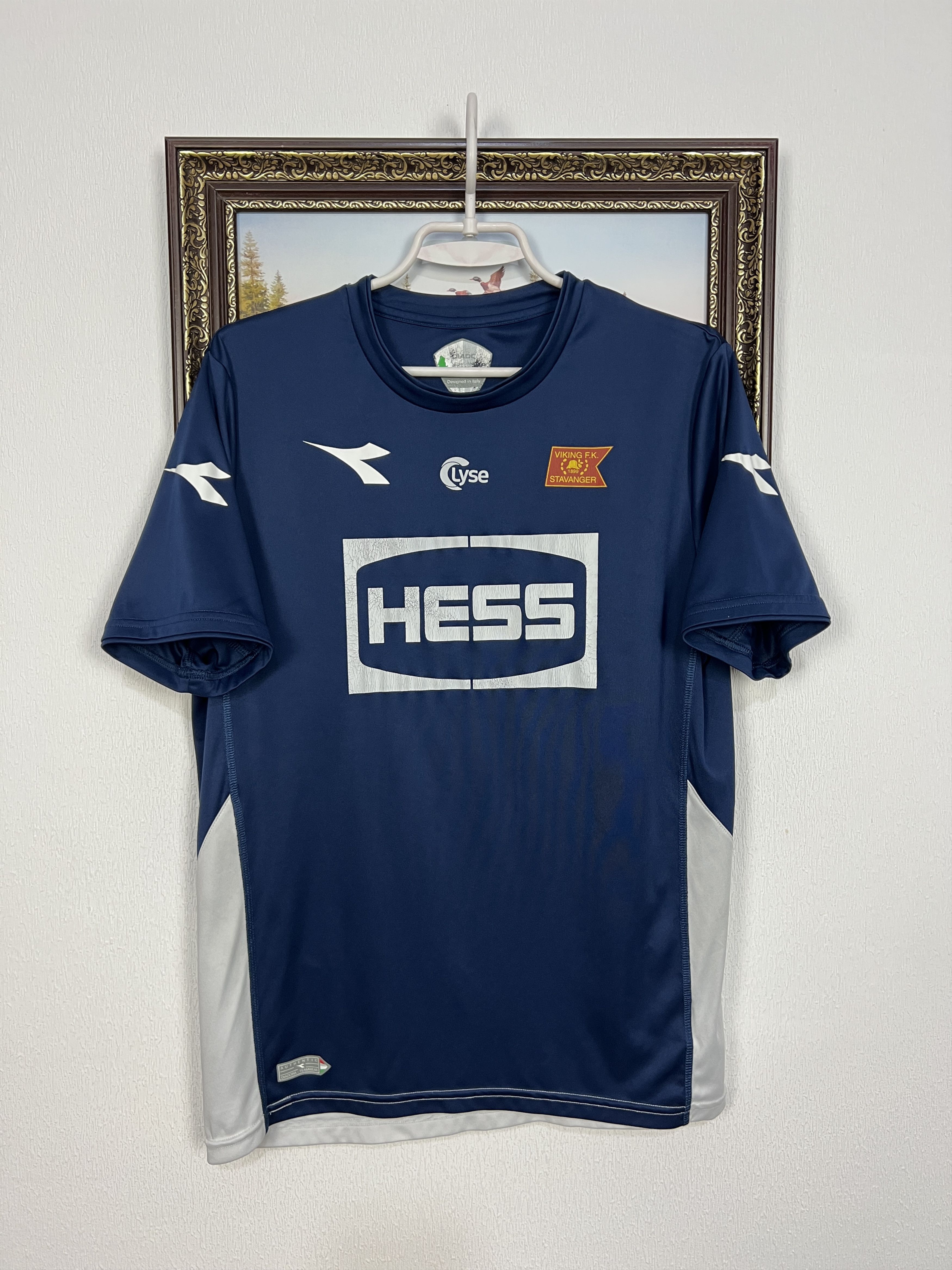 Diadora Vintage Viking FC Blue Diadora Football Shirt Soccer Mens Size US M / EU 48-50 / 2 - 1 Thumbnail