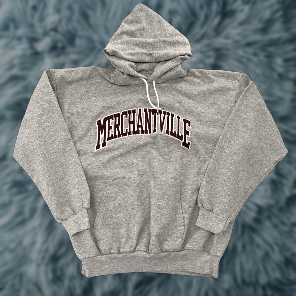 Holloway Holloway Merchantville Hoodie Sweatshirt Mens XL Gray Fleece Embroidered Logo Vintage Pullover Hoodie Men XL Vintage Size US XL / EU 56 / 4 - 1 Thumbnail