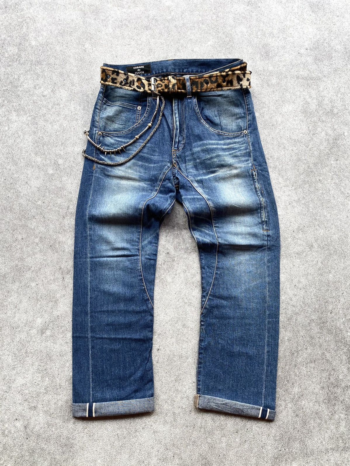 CABANE de ZUCCa × Issey Miyake × Japanese Brand 🔥NEED GONE🔥 Issey Miyake Cabane De Zucca Selvedge Jean Size US 30 / EU 46 - 1 Thumbnail