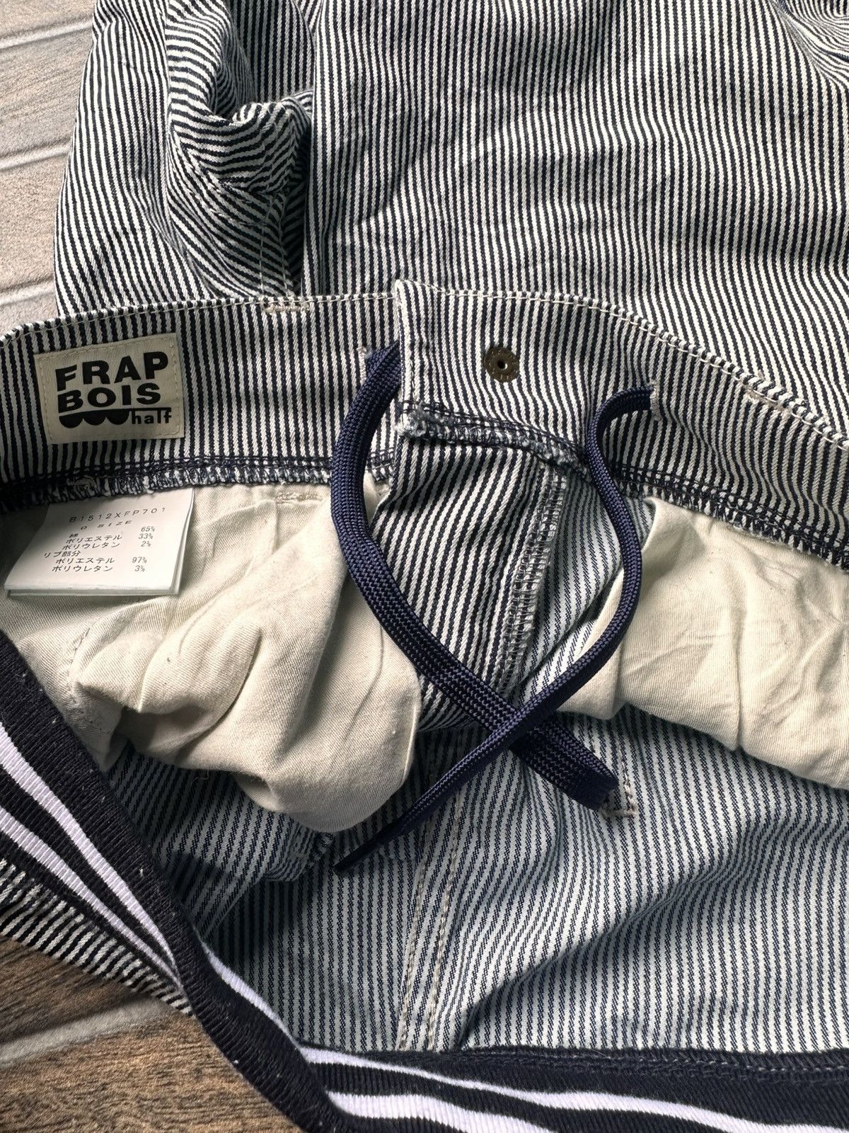 Frapbois × Issey Miyake × Japanese Brand Frapbois Half By Issey Miyake Pants Size US 31 - 6 Thumbnail