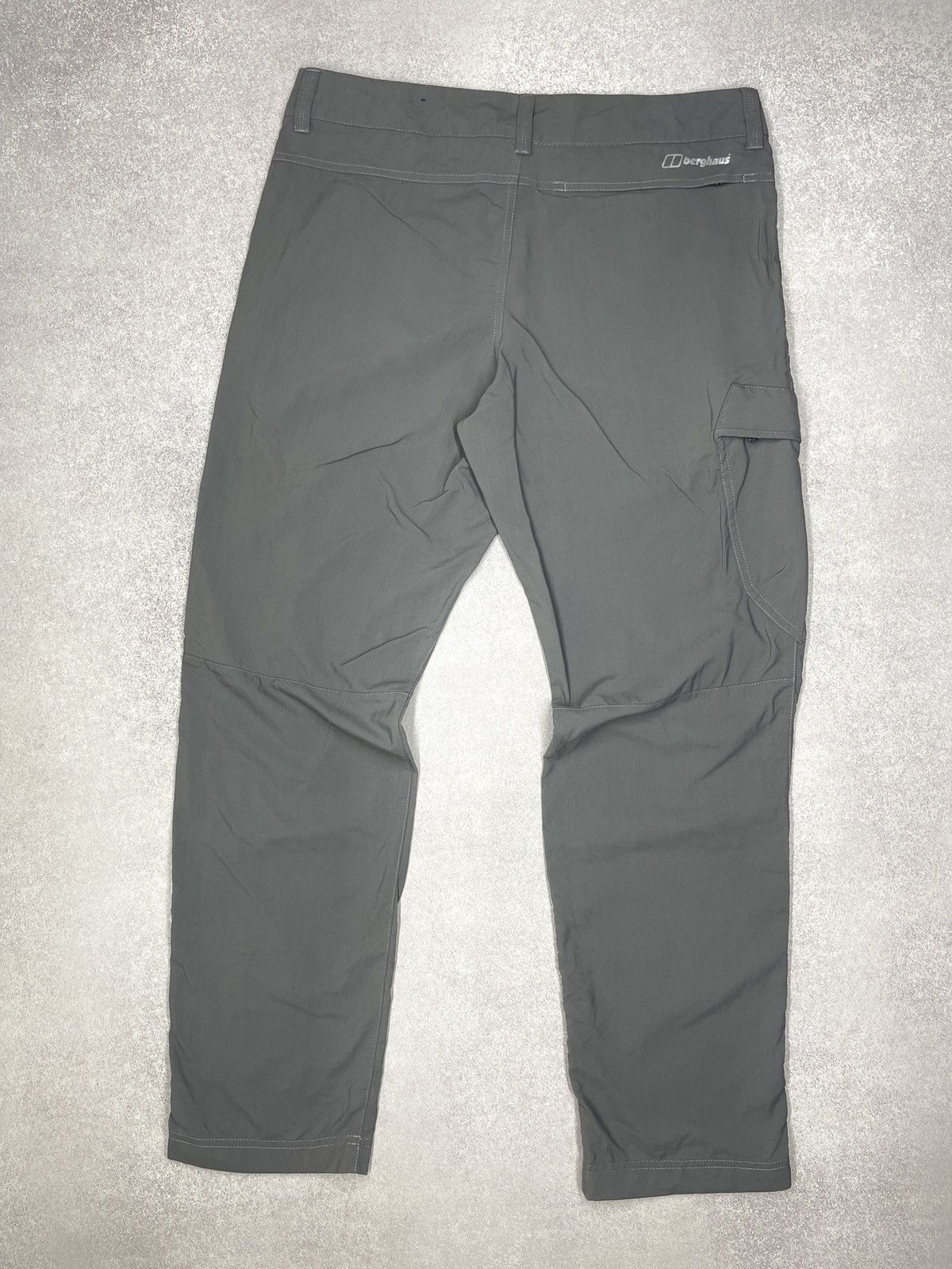 Berghaus Mens Berghaus Nylon Cargo Pants Grey Outdoor Gorpcore Size L Size US 34 / EU 50 - 2 Thumbnail
