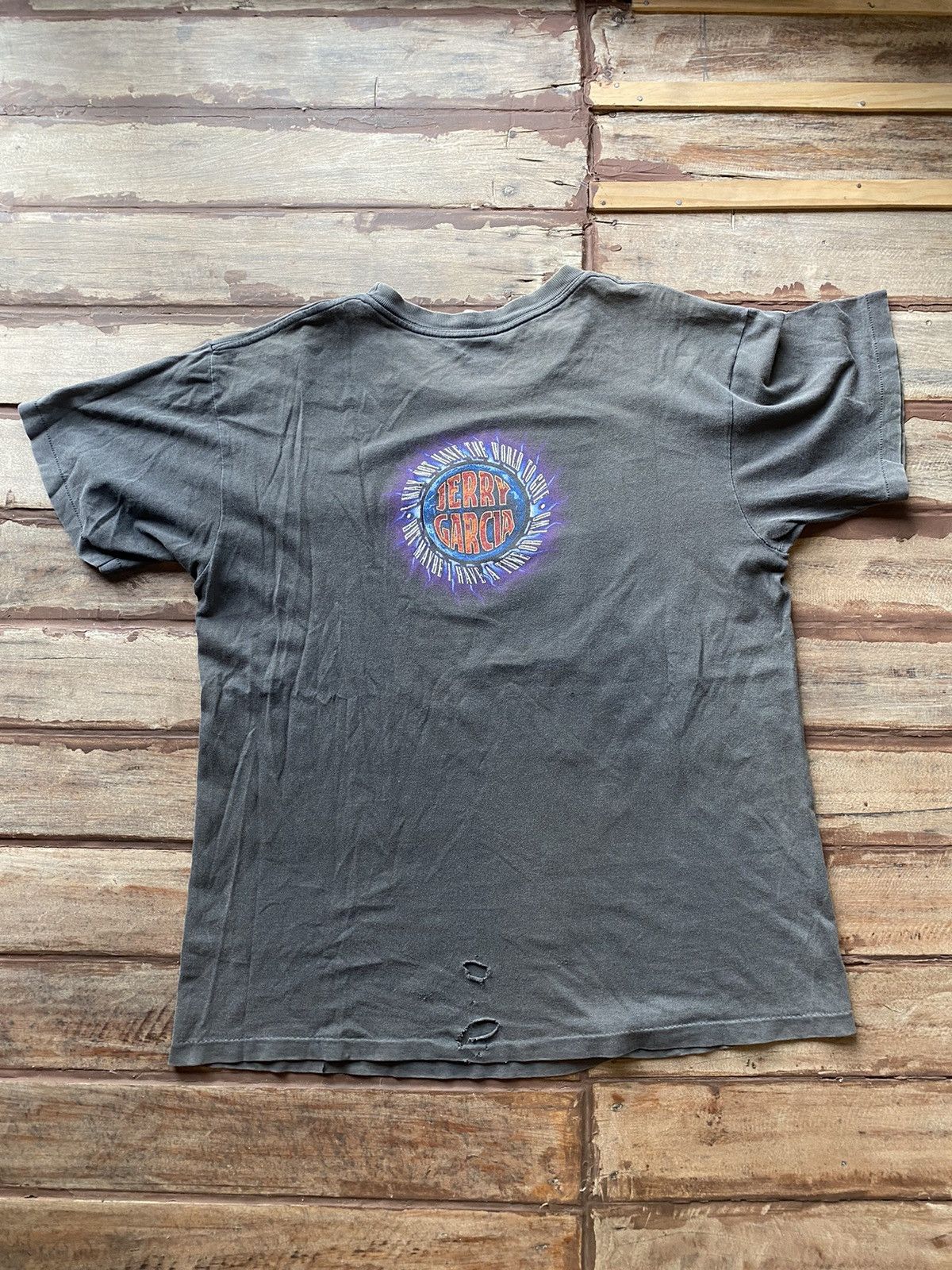 Band Tees × Grateful Dead × Vintage Vintage 1990s Jerry Garcia T shirts Size US XL / EU 56 / 4 - 6 Thumbnail