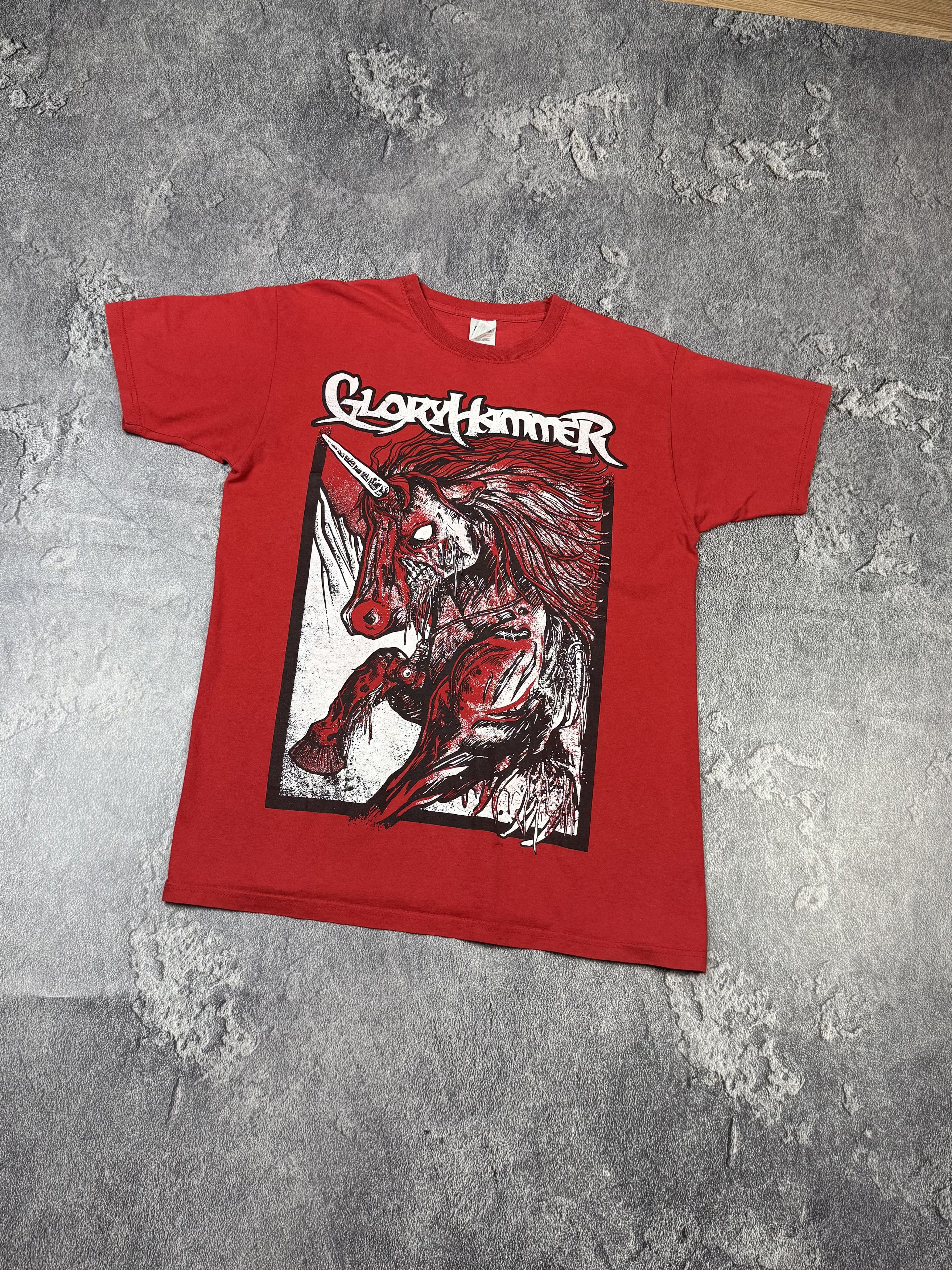 Band Tees Y2K Glory Hammer Punk Rock Distressed Tee Size US M / EU 48-50 / 2 - 2 Thumbnail