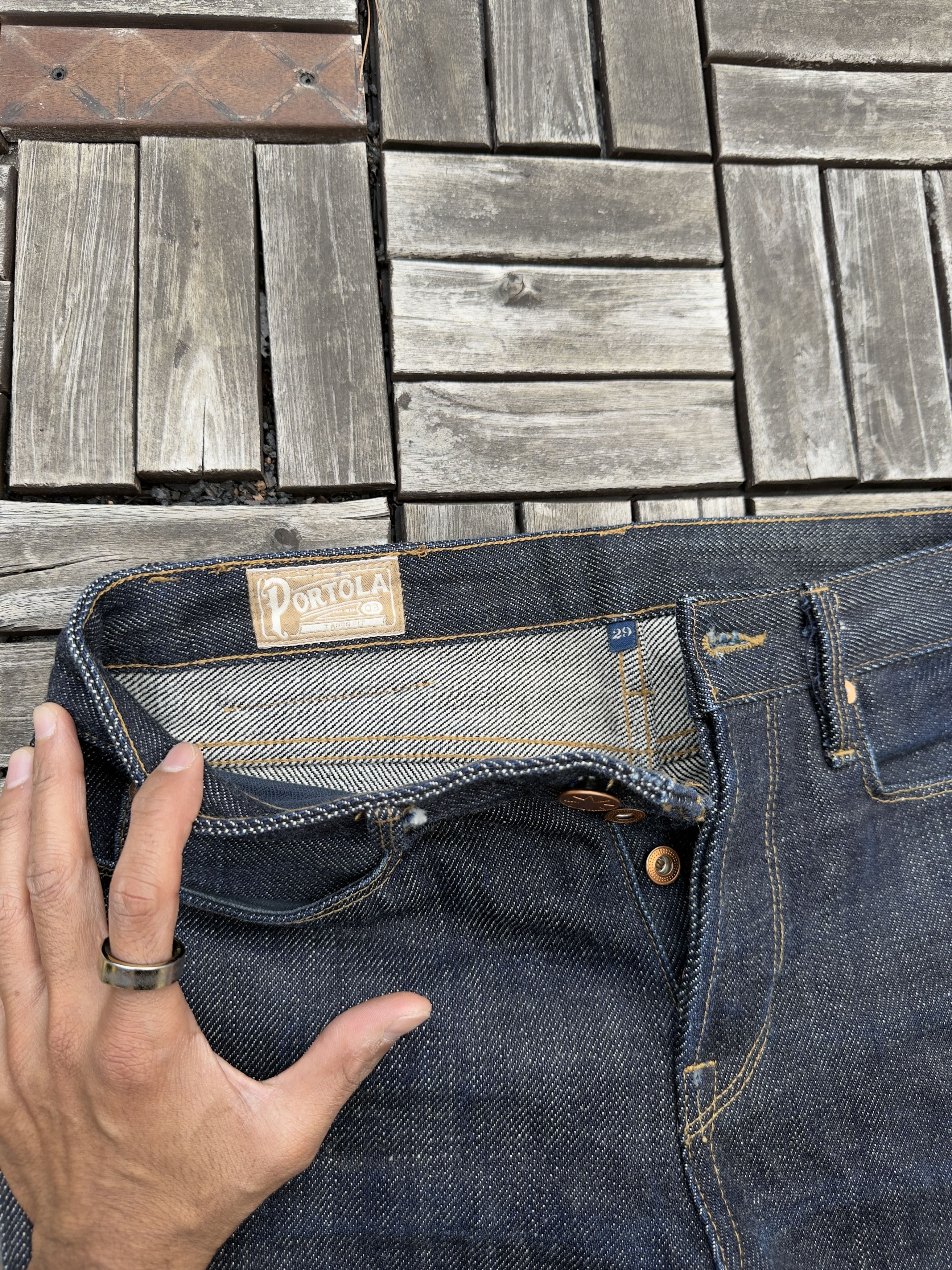 Freenote Cloth Freenote Cloth Portola Denim Size US 29 - 2 Thumbnail