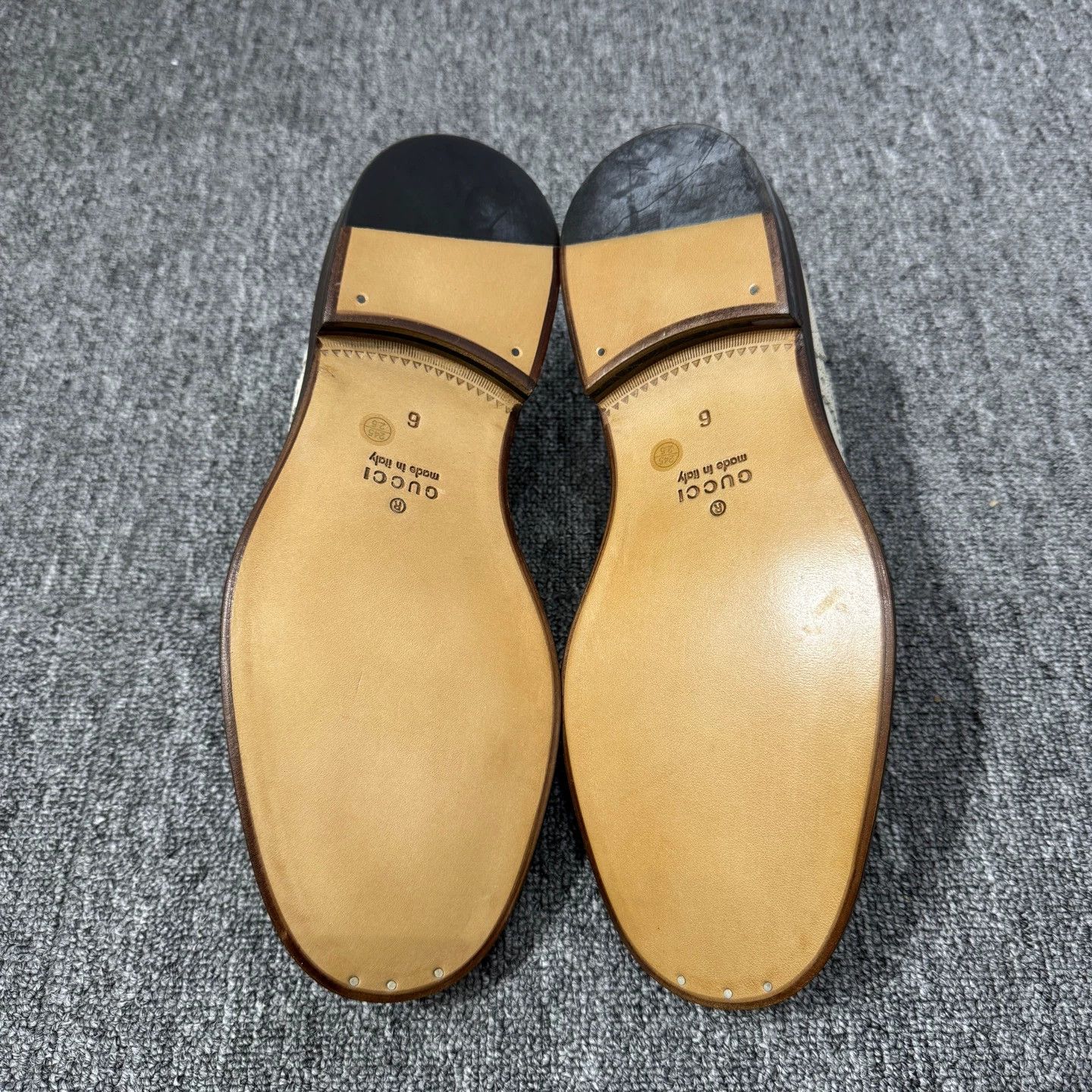 Gucci Gucci Carved Leather Loafers US 6 New Size US 6 / EU 39 - 4 Thumbnail