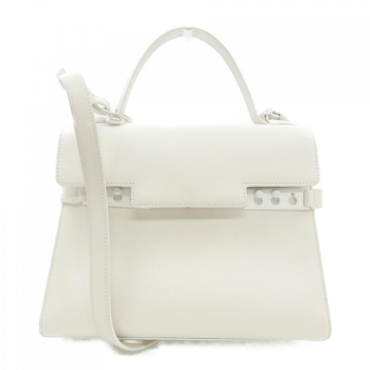 Delvaux Delvaux Delvaux Tempete Box Calf Bag Leather Crossbody Bag DUTY FREE for USA Size ONE SIZE - 1 Thumbnail