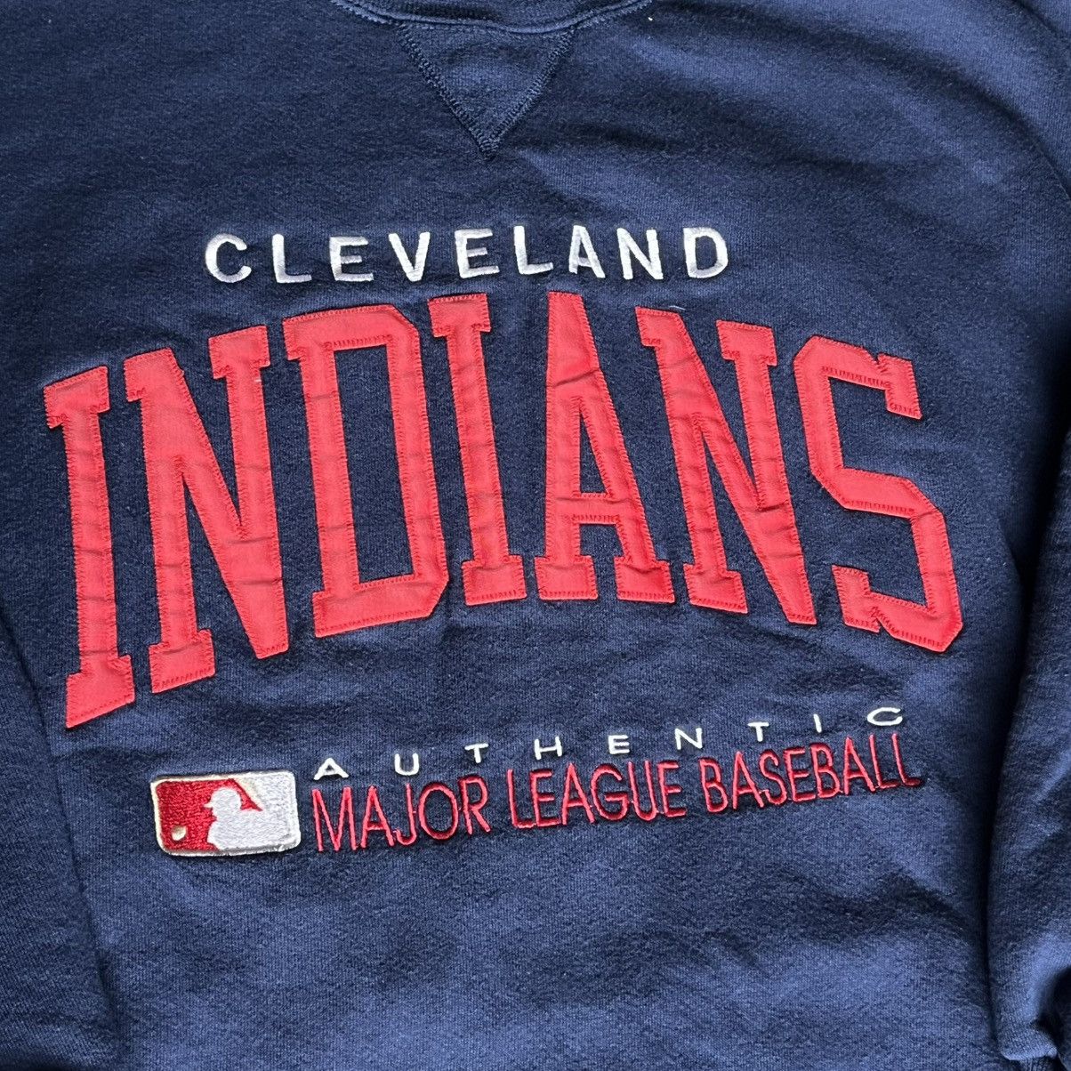 Russell Athletic Vintage 90s MLB Cleveland Indians Embroidered Logo Crewneck Size US XXL / EU 58 / 5 - 4 Thumbnail