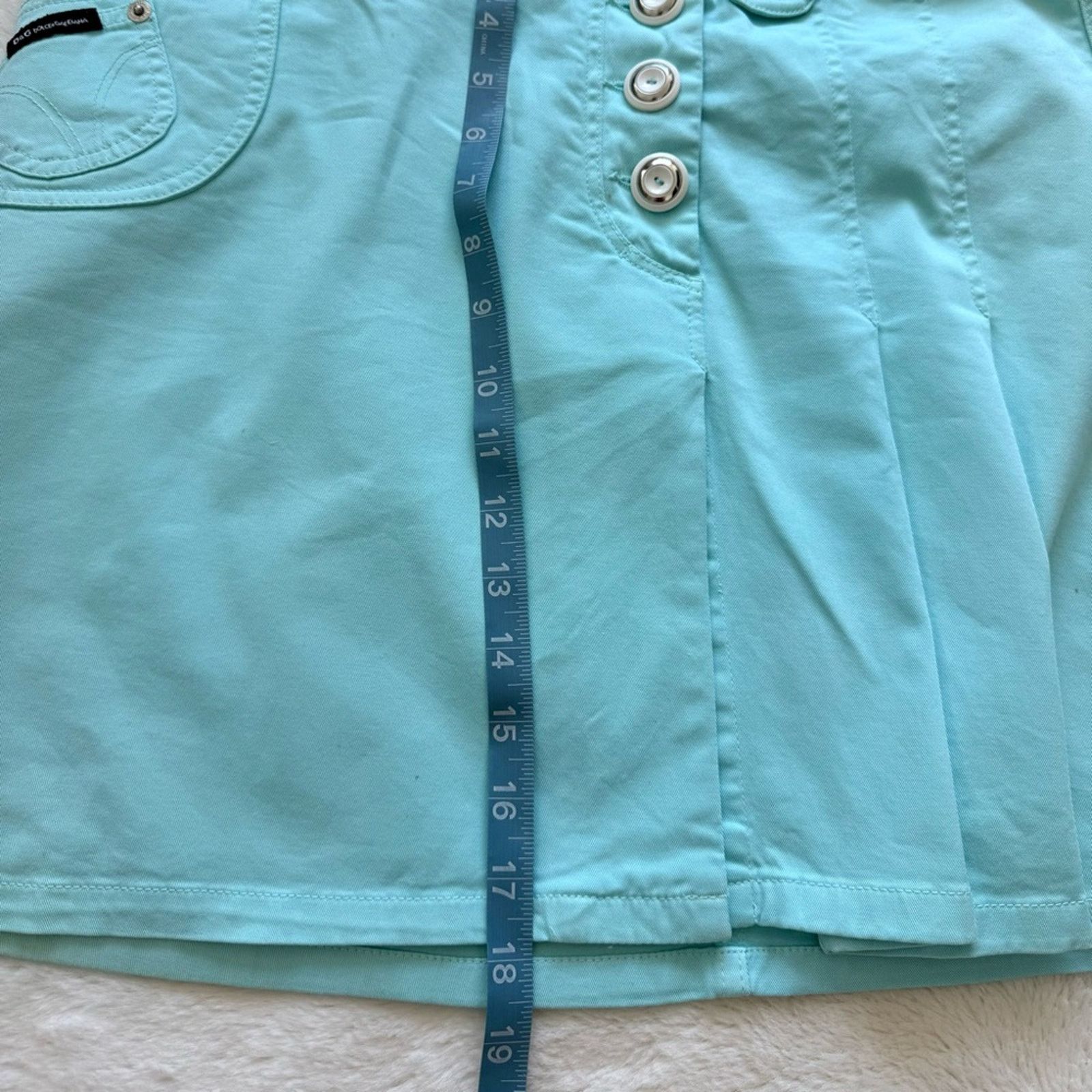Dolce & Gabbana Vintage Dolce&Gabbana women jeans skirt size 30IT or 10 US Size 32" / US 10 / IT 46 - 9 Thumbnail