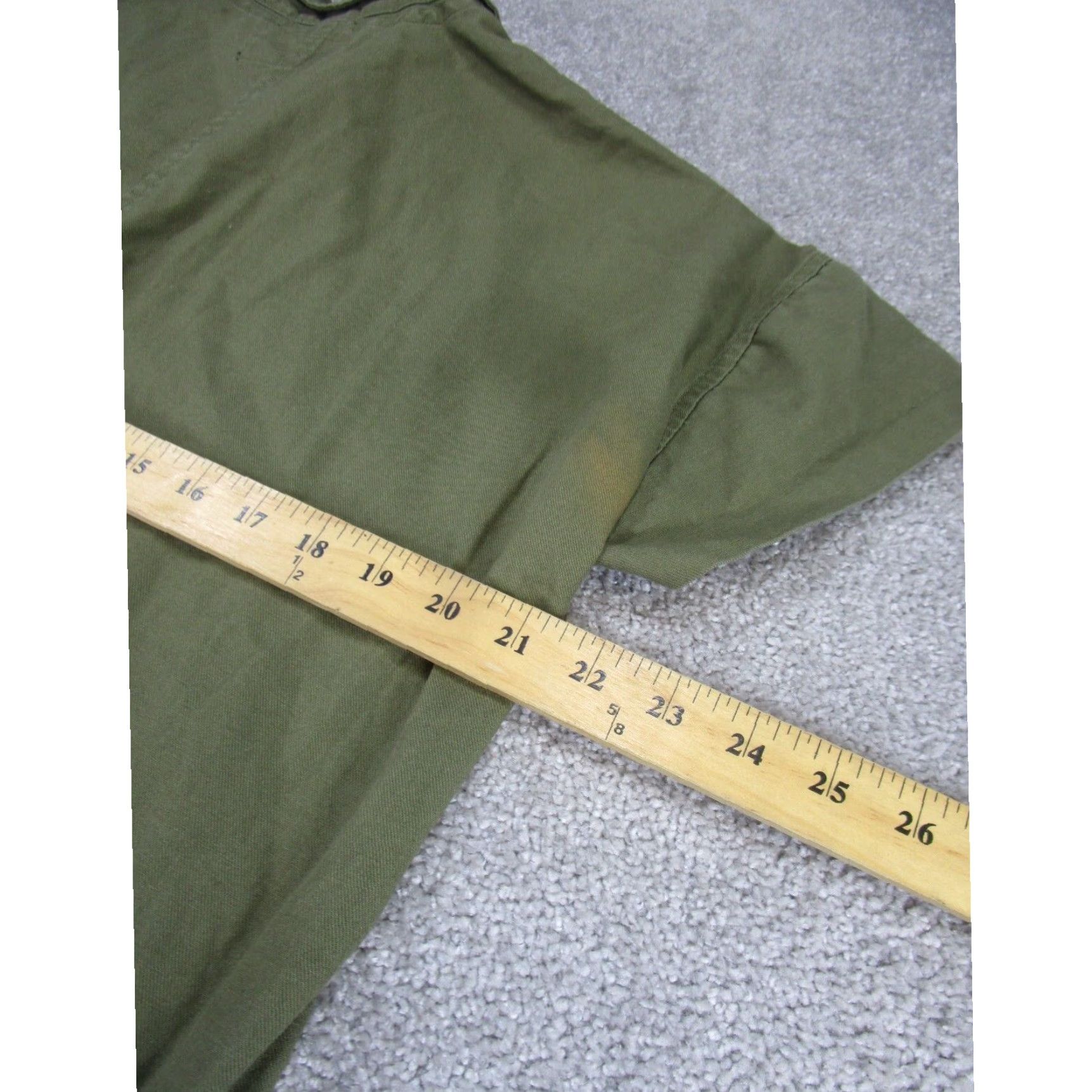 Vintage Rei Co-Op Womens Small Green Cotton Short Sleeved T-Shirt Dress XL Extra Large Size S / US 4 / IT 40 - 7 Thumbnail