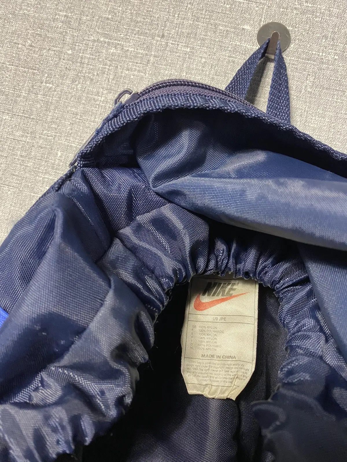 Nike × Vintage Vintage Y2K Nike Big Logo Backpack Size ONE SIZE - 14 Thumbnail