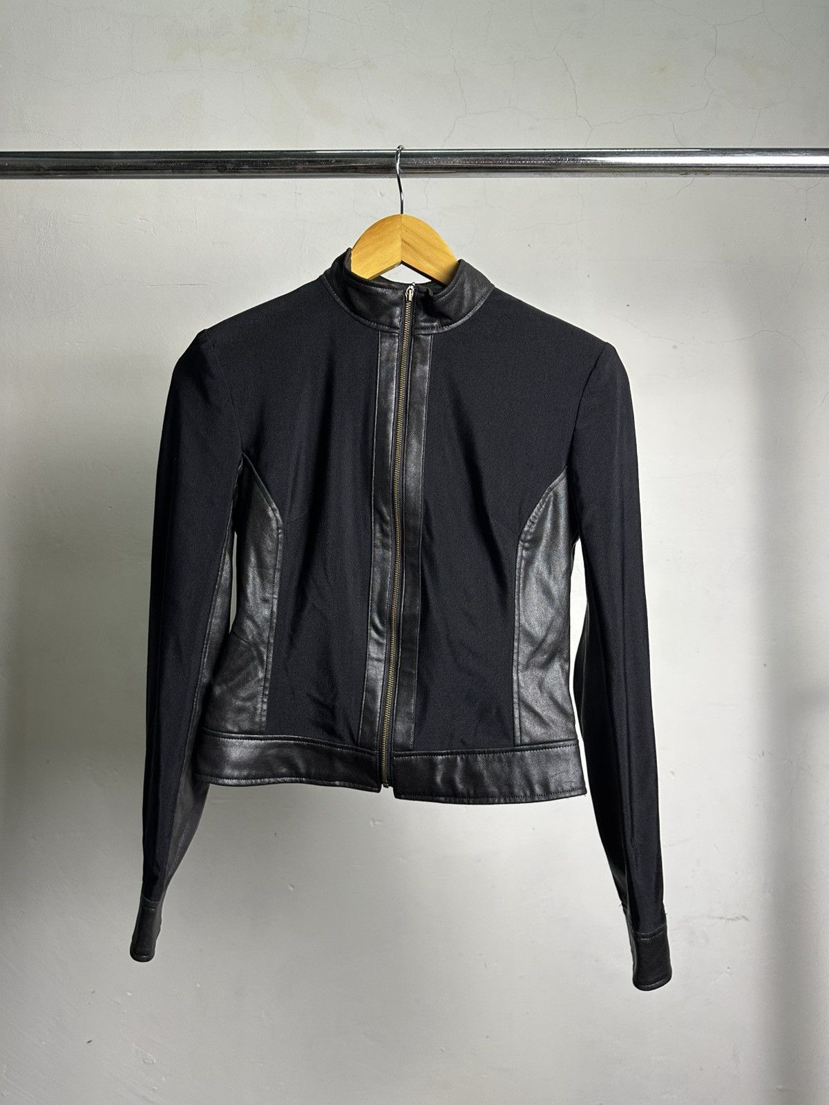 If Six Was Nine × Le Grande Bleu (L.G.B.) Punk Waxed Jacket by Biamme Body Extra Size US S / EU 44-46 / 1 - 9 Thumbnail