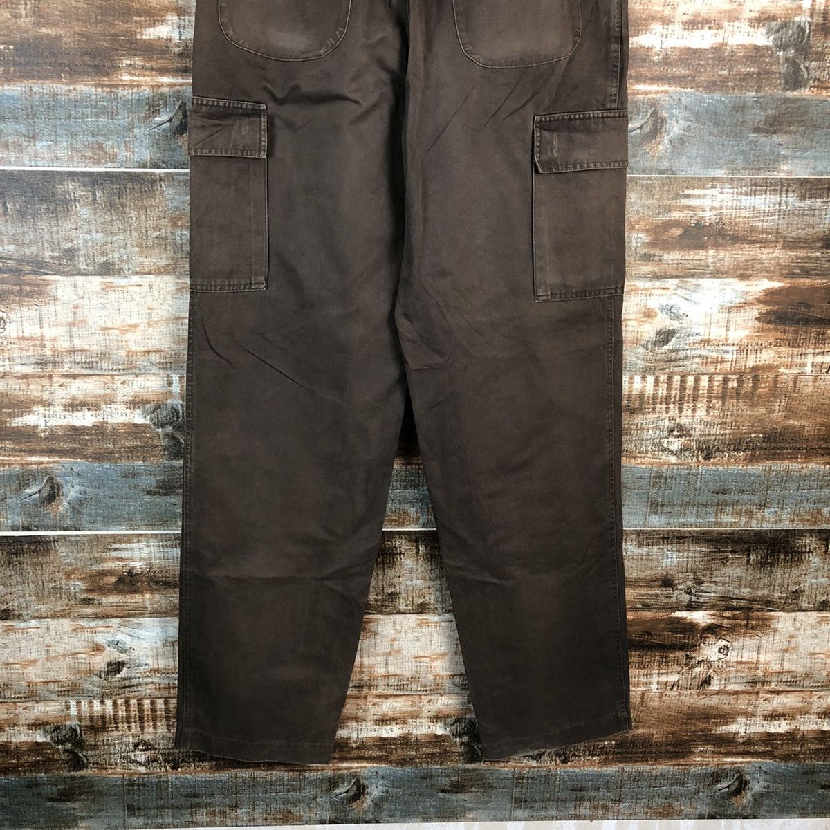 Japanese Brand DL Superga Sportwear Brown Cargo Multipocket Pants #C094 Size US 30 / EU 46 - 15 Thumbnail
