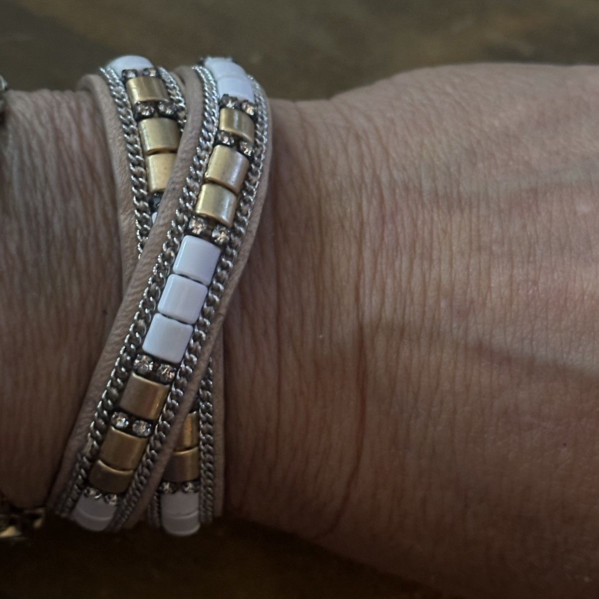 Other Stella & Dot Cady leather wrap bracelet Size ONE SIZE - 7 Thumbnail
