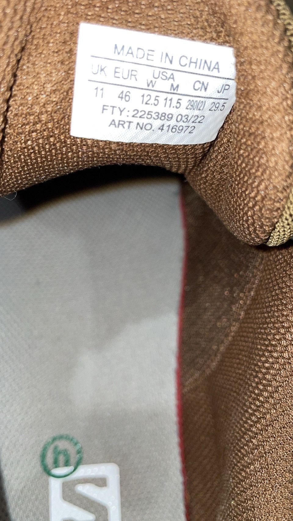 Salomon Salomon x Hidden NY Size US 11.5 / EU 44-45 - 5 Thumbnail