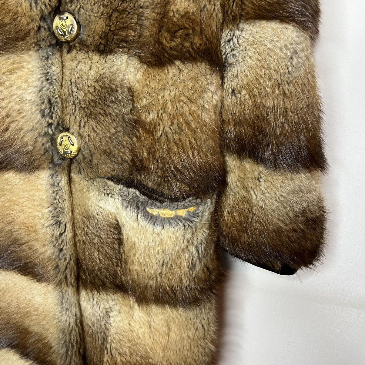 Other Fox Fur coat Vintage 90s Size M / US 6-8 / IT 42-44 - 4 Thumbnail