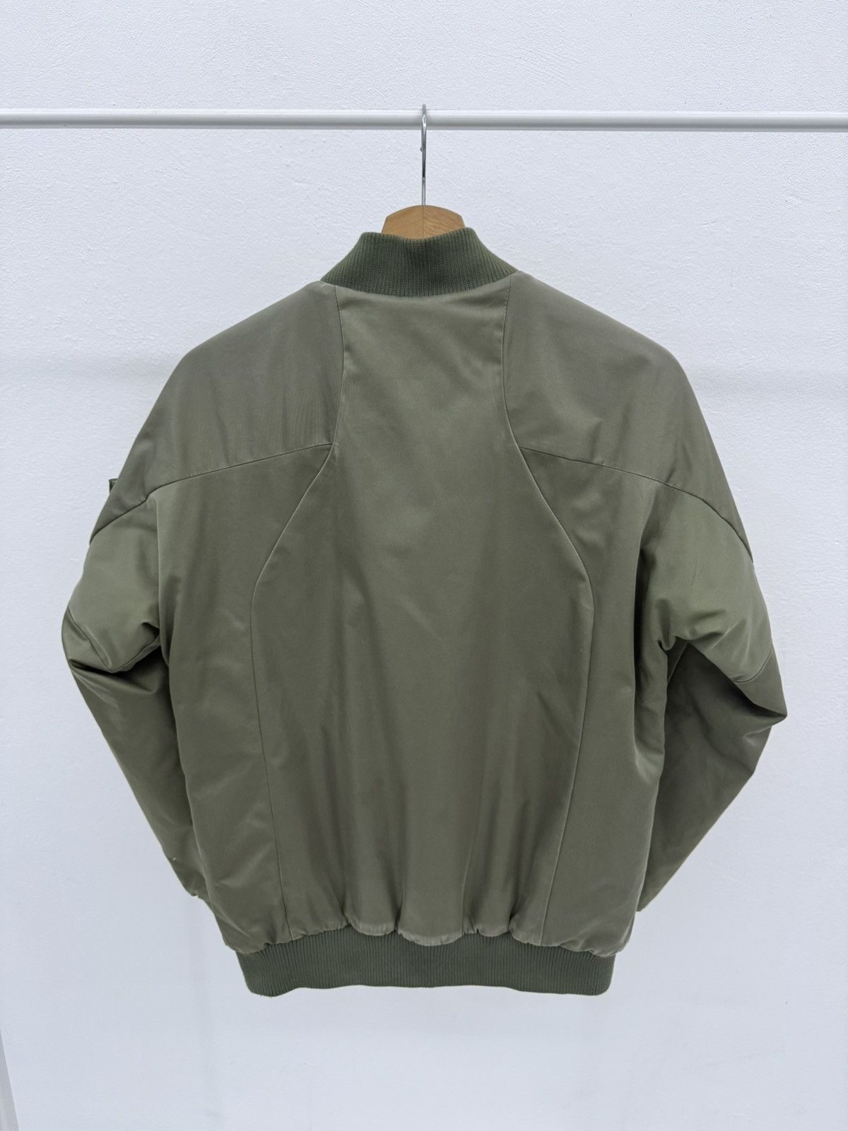HARE Japanese Brand "HARE" MA-1 Bomber Flight Jacket Olive Green Size US S / EU 44-46 / 1 - 4 Thumbnail