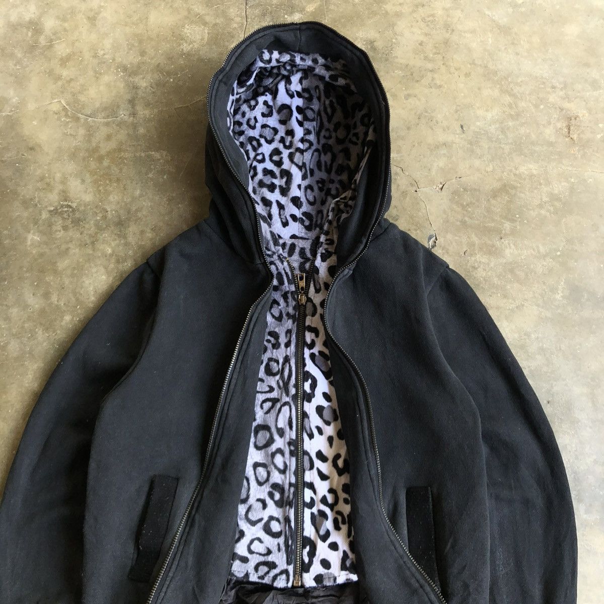 Japanese Brand 2000s Japanese Brand Double Layer Full Zipper Hoodie Lgb Size US S / EU 44-46 / 1 - 6 Thumbnail