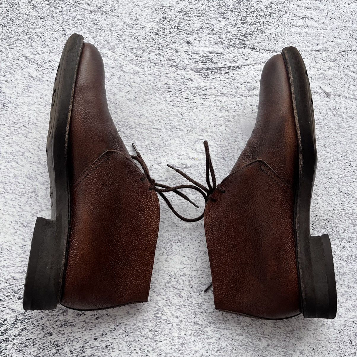 Berwick 1707 Berwick 1707 Chukka Leather Boot Dark Brown Grain Size US 8.5 / EU 41-42 - 3 Thumbnail