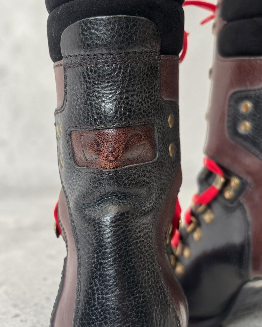 Dolce & Gabbana Dolce & Gabbana Stiletto Hiker Boots - Size 36 Size US 5 / IT 35 - 4 Thumbnail