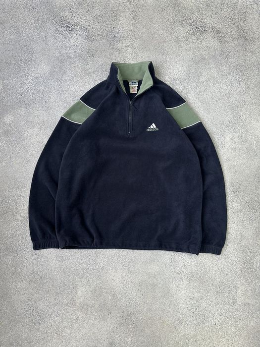 Vintage adidas half online zip sweatshirt